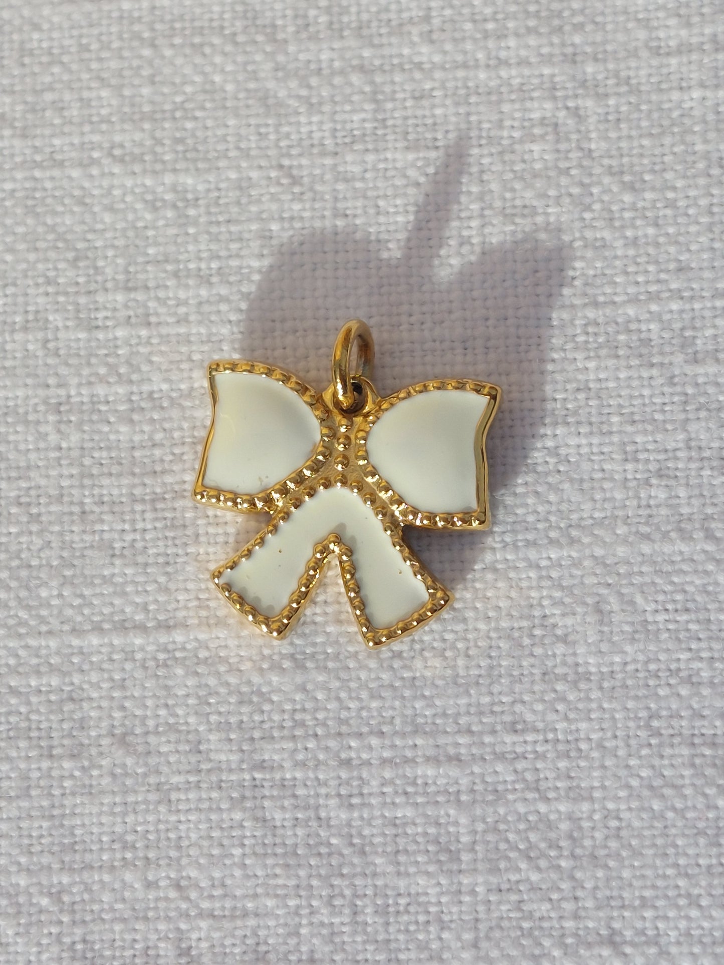 Charms doré acier inoxydable