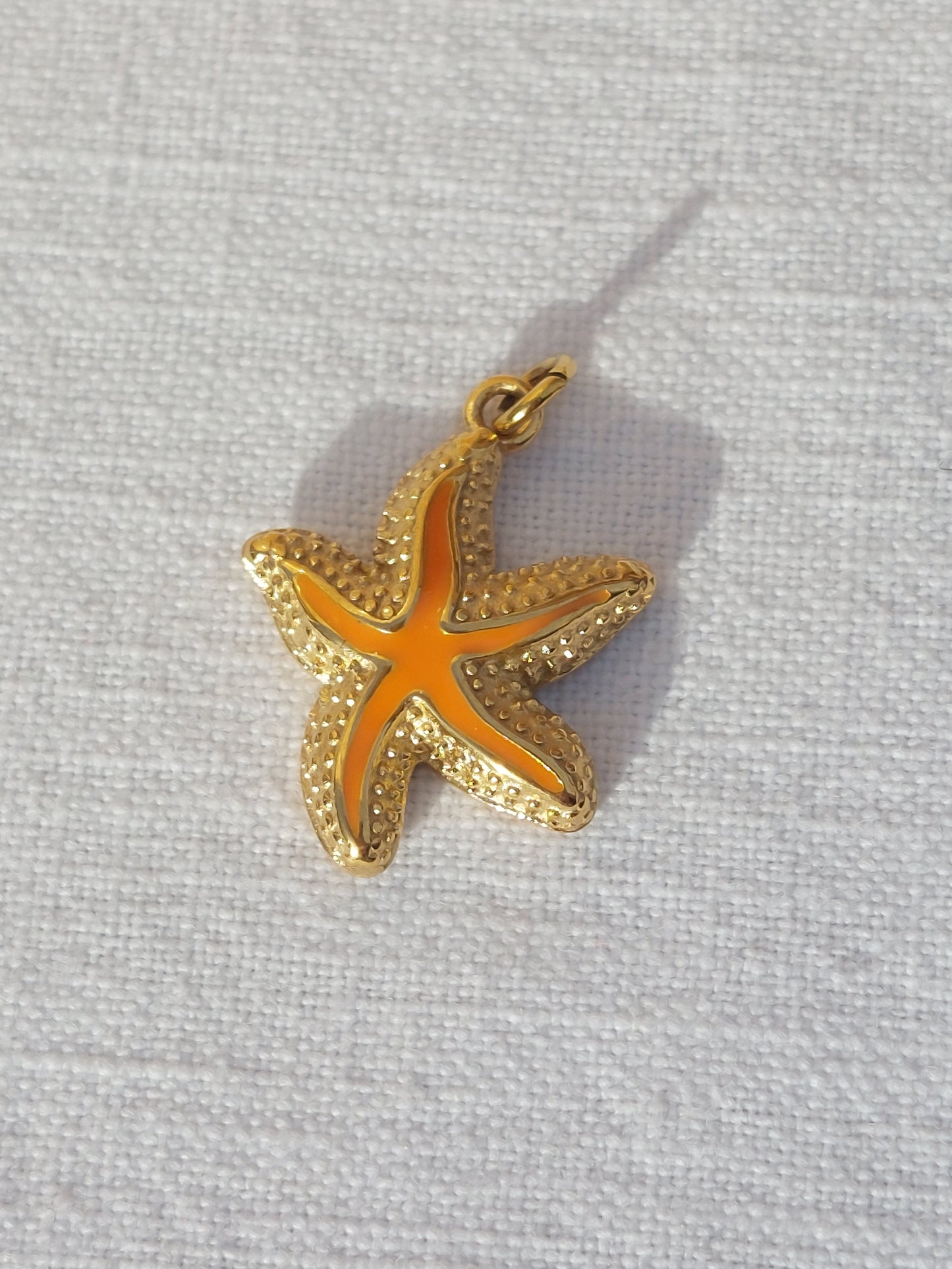 Charms doré acier inoxydable