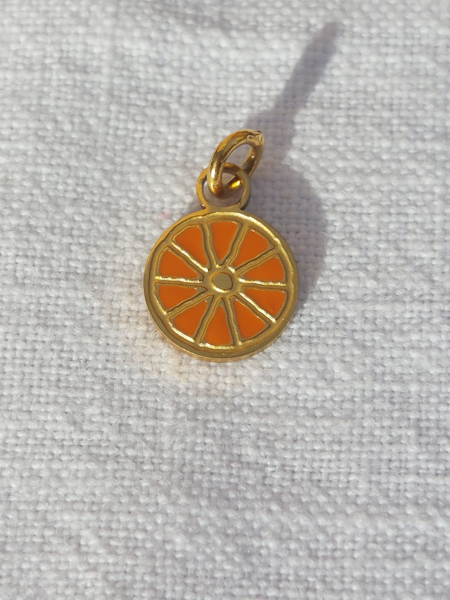 Charms doré acier inoxydable