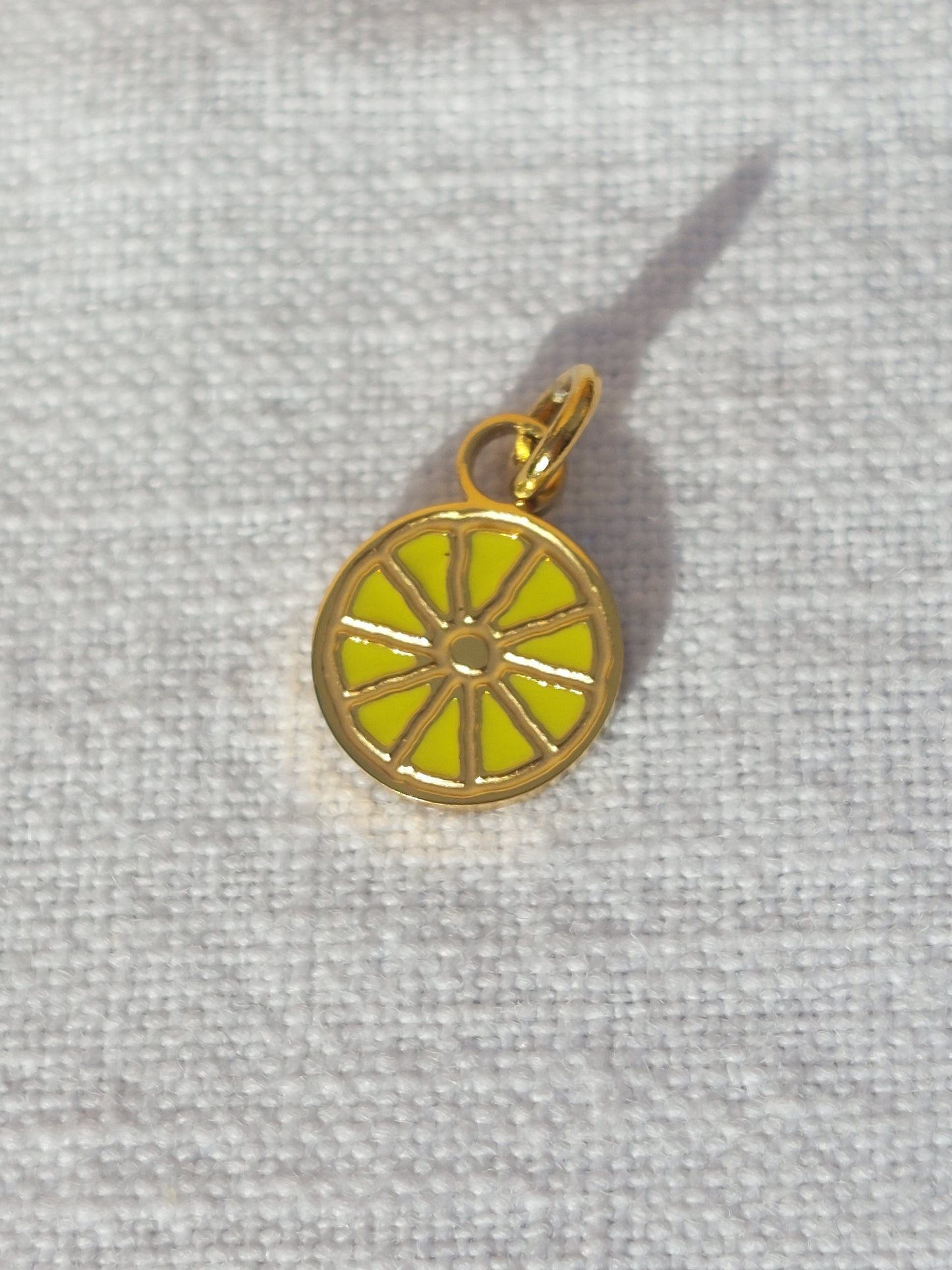 Charms doré acier inoxydable