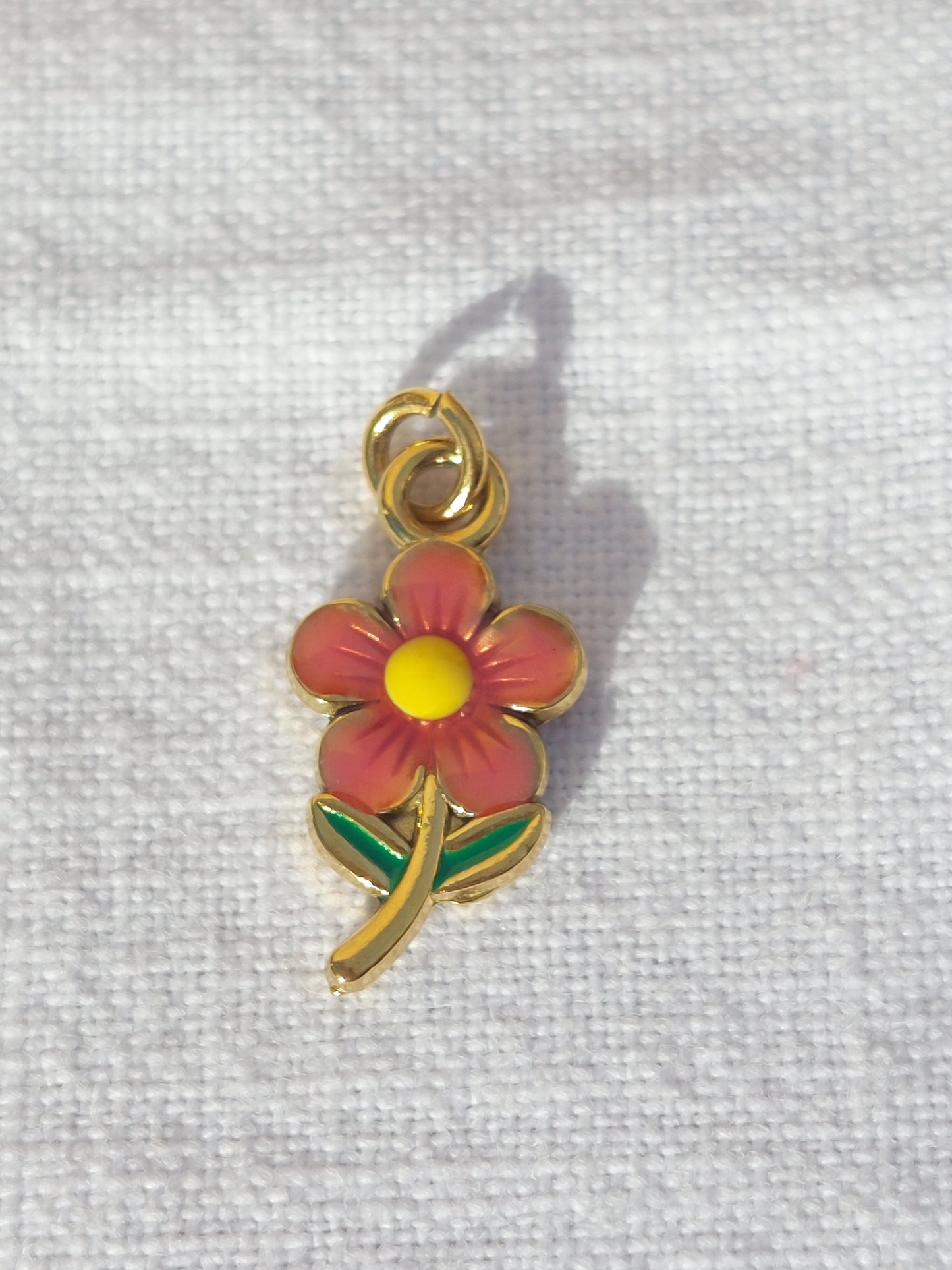 Charms doré acier inoxydable