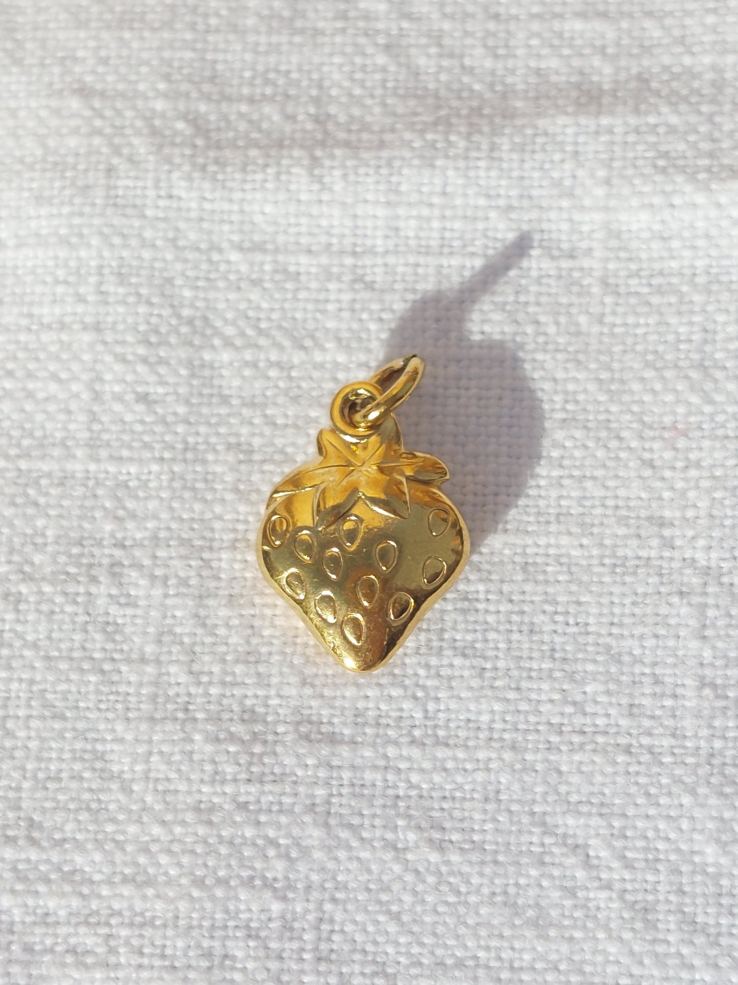 Charms doré acier inoxydable