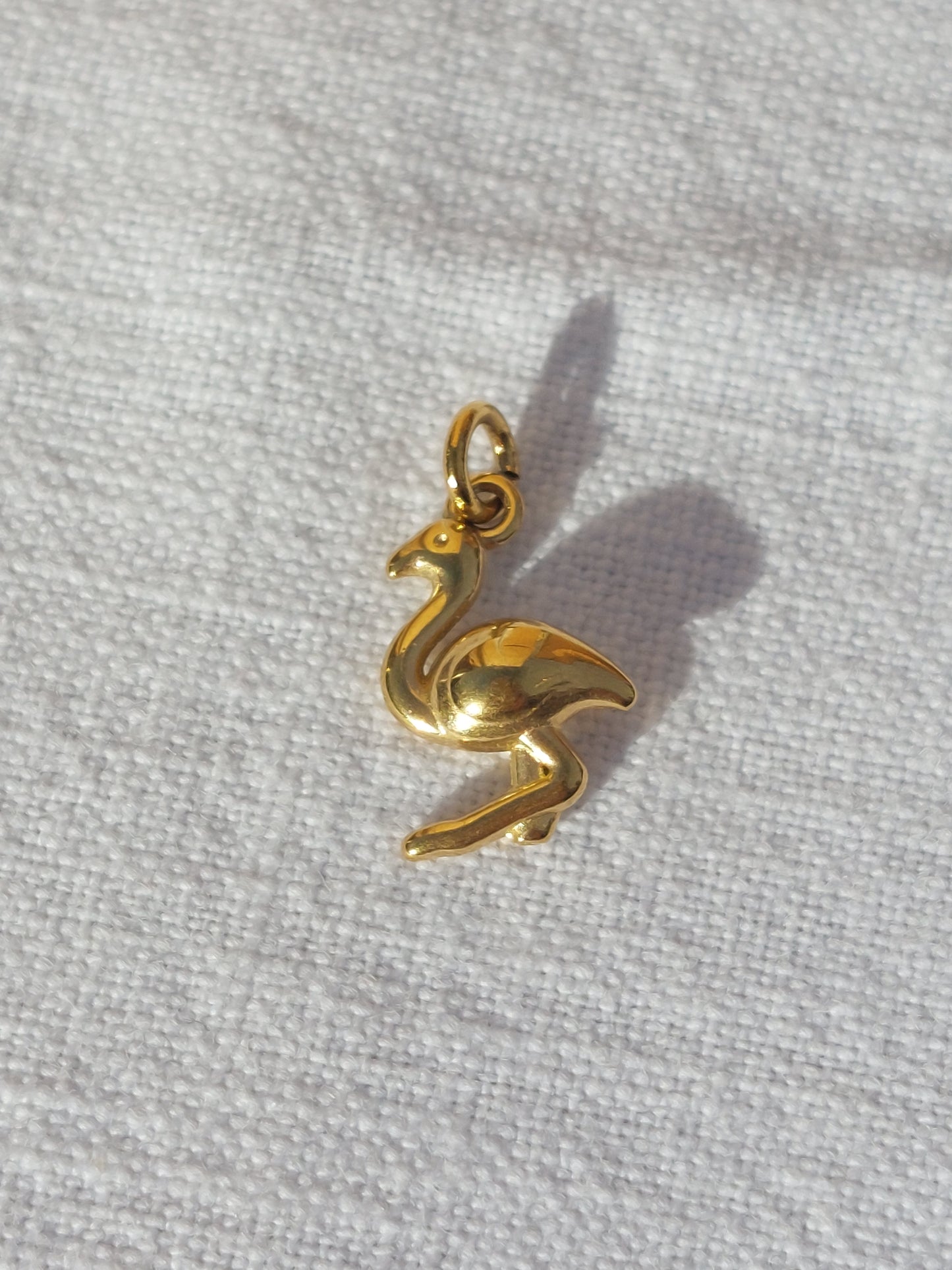 Charms doré acier inoxydable