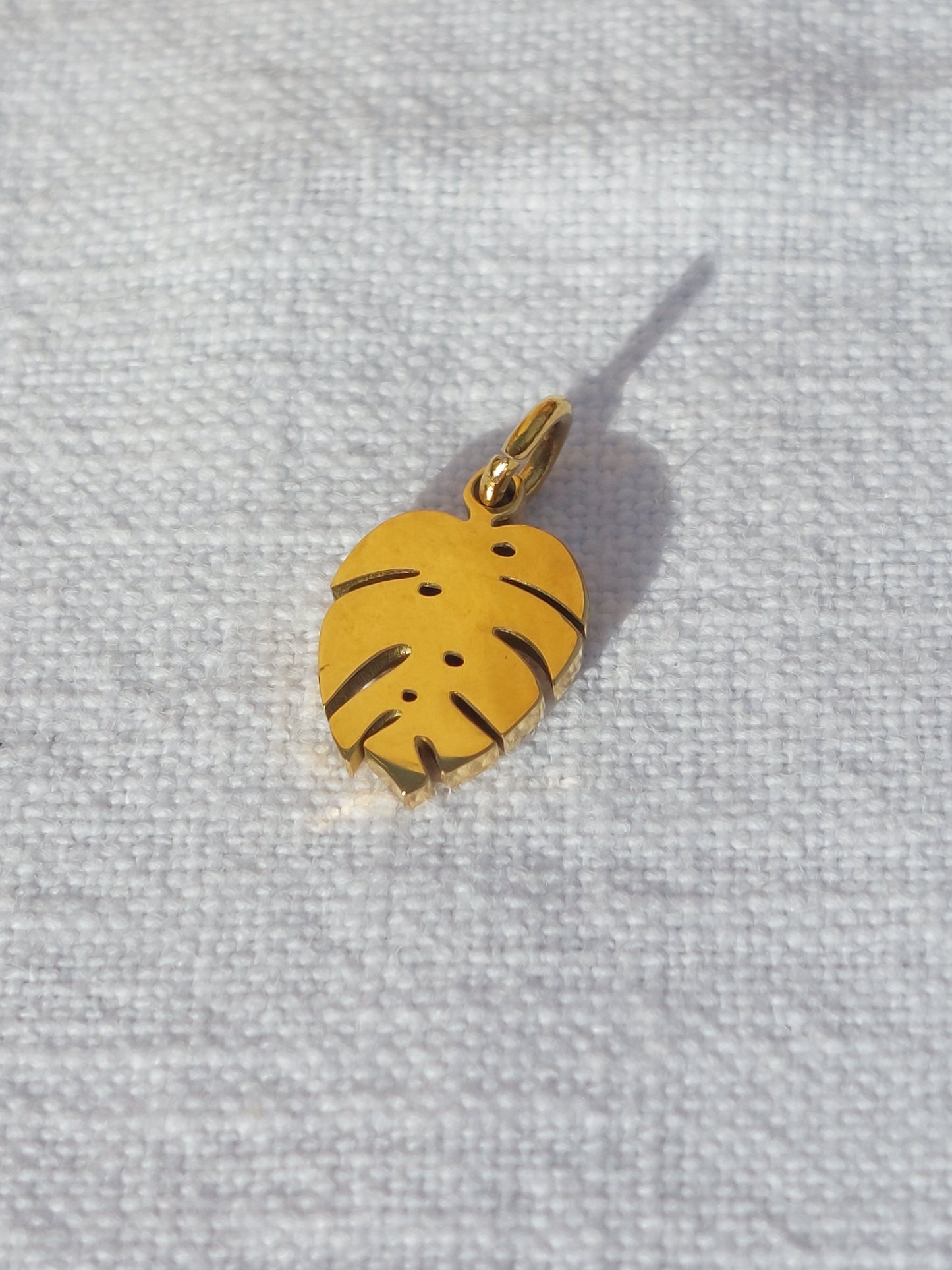 Charms doré acier inoxydable