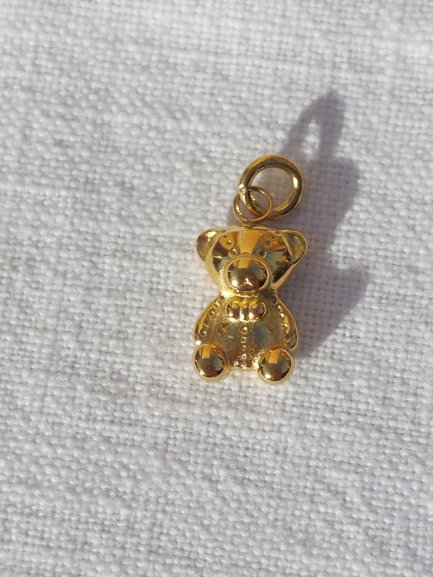 Charms doré acier inoxydable