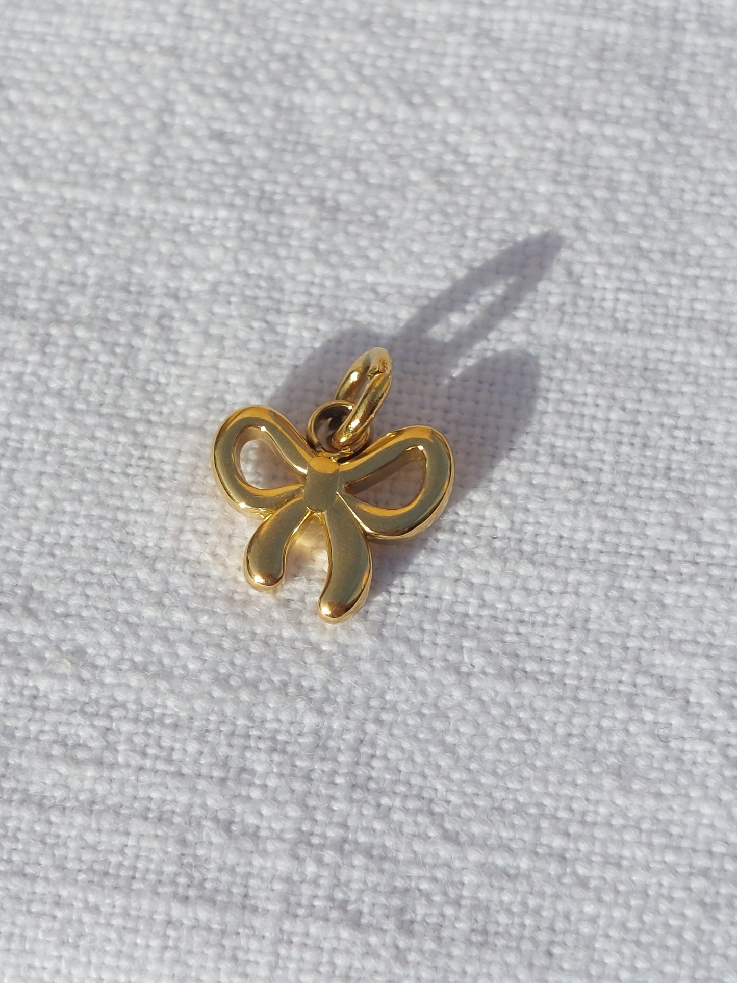 Charms doré acier inoxydable