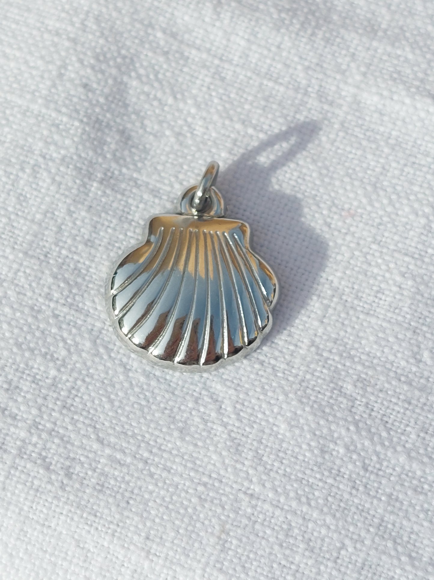 Charms argenté acier inoxydable