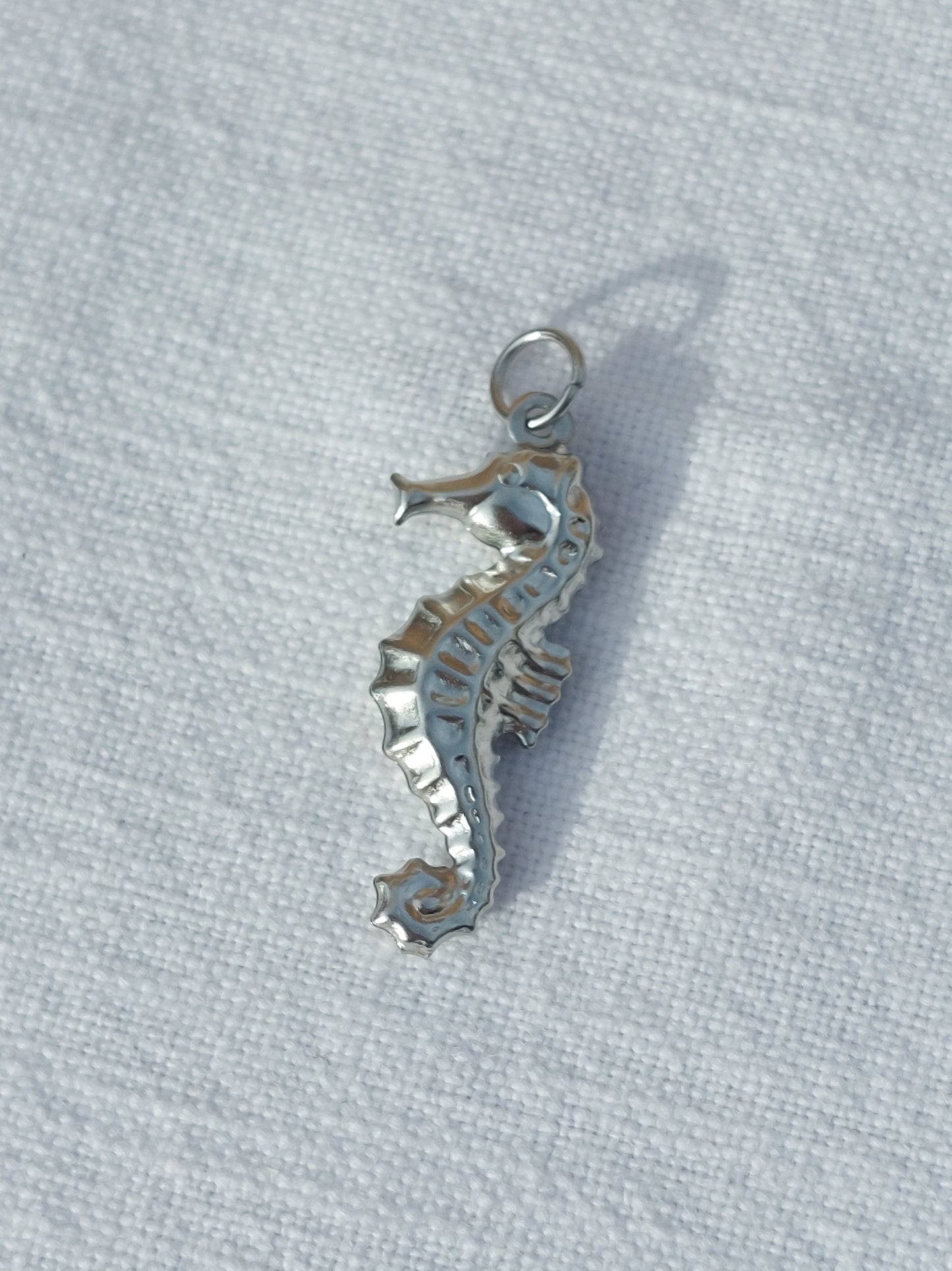 Charms argenté acier inoxydable