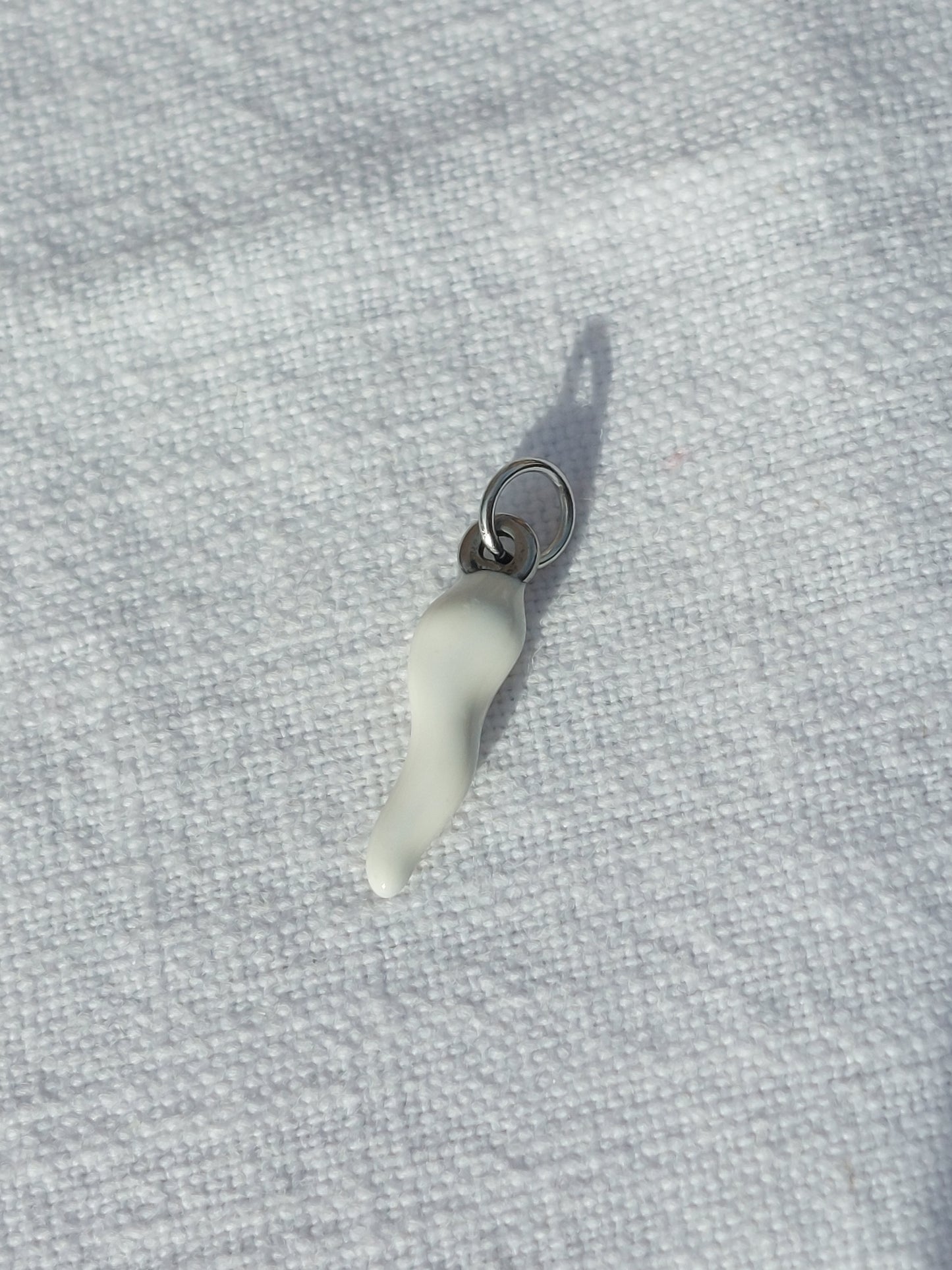 Charms argenté acier inoxydable