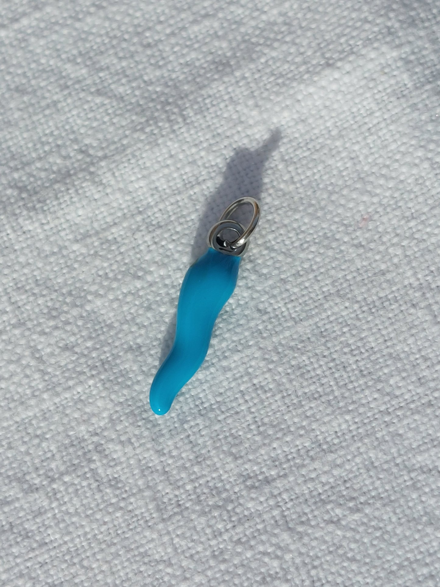 Charms argenté acier inoxydable