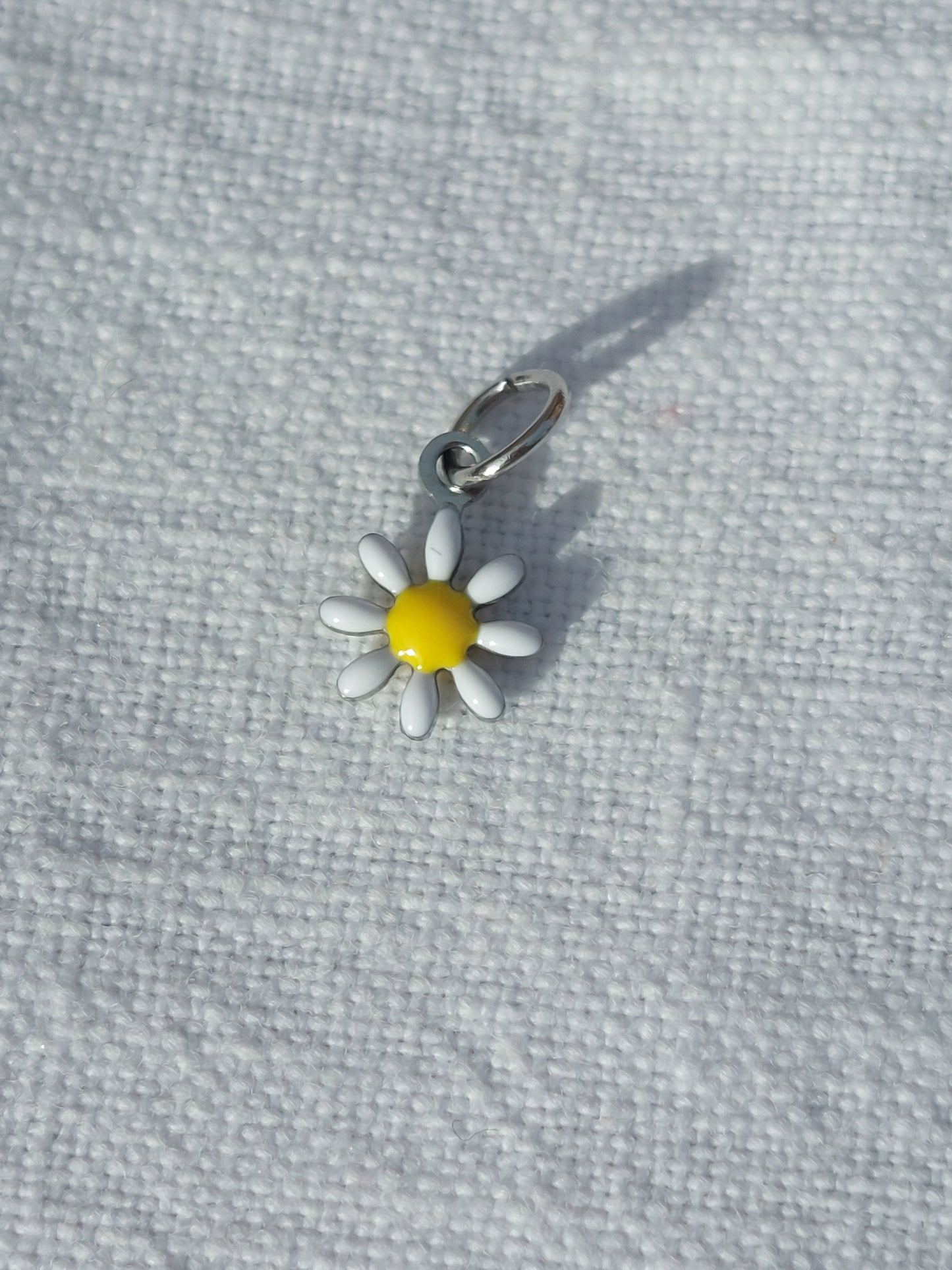 Charms argenté acier inoxydable