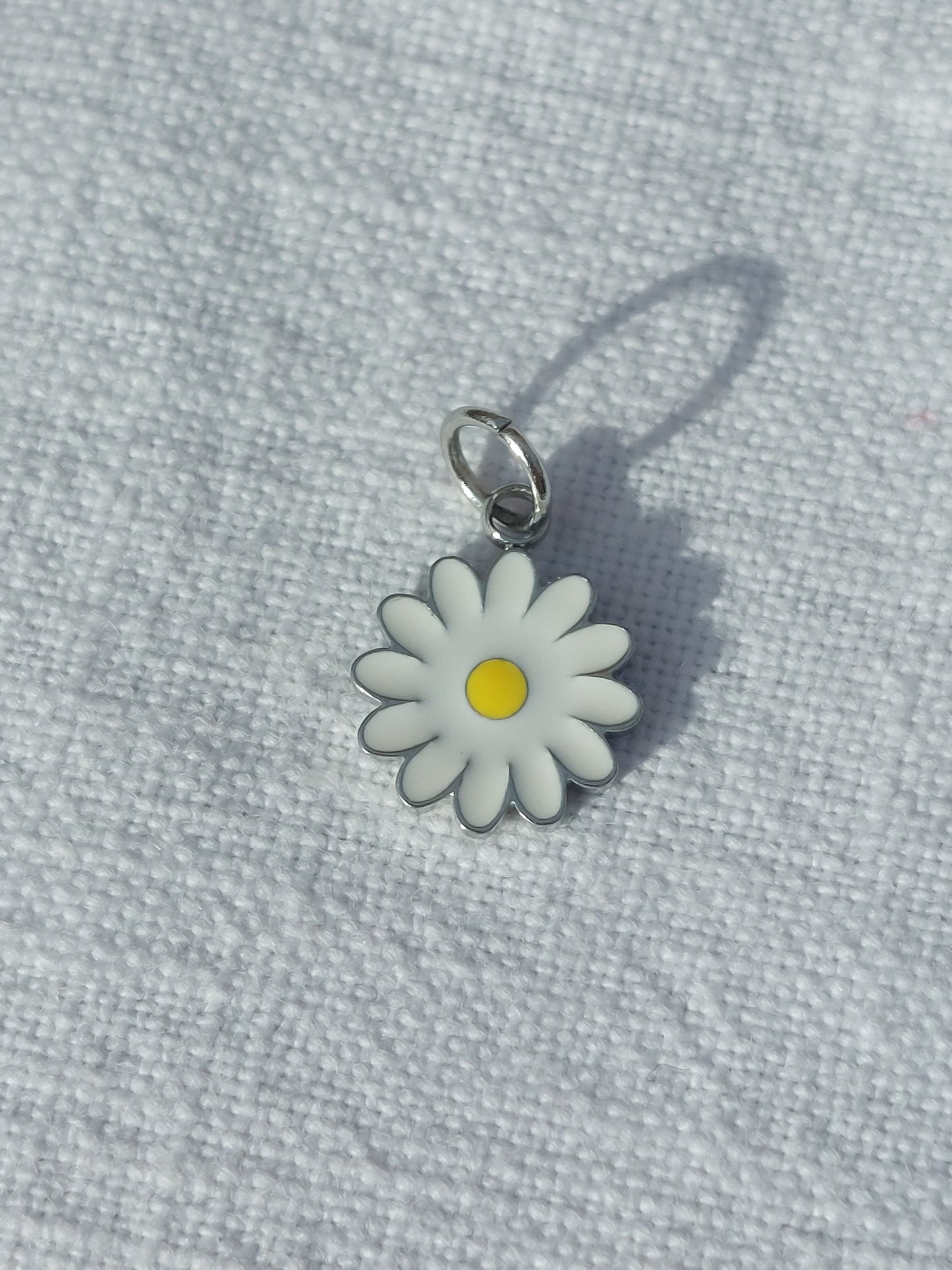 Charms argenté acier inoxydable