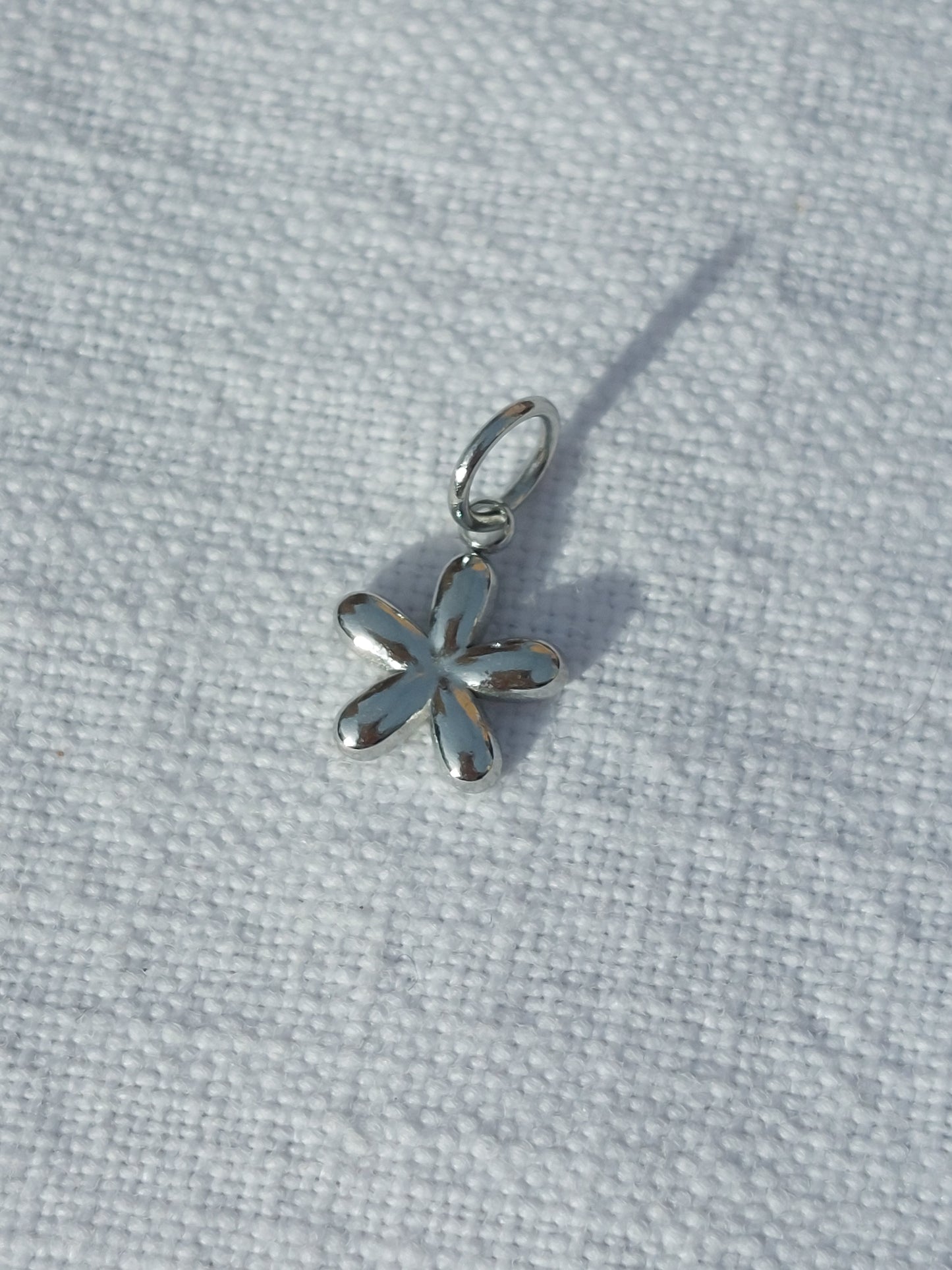 Charms argenté acier inoxydable