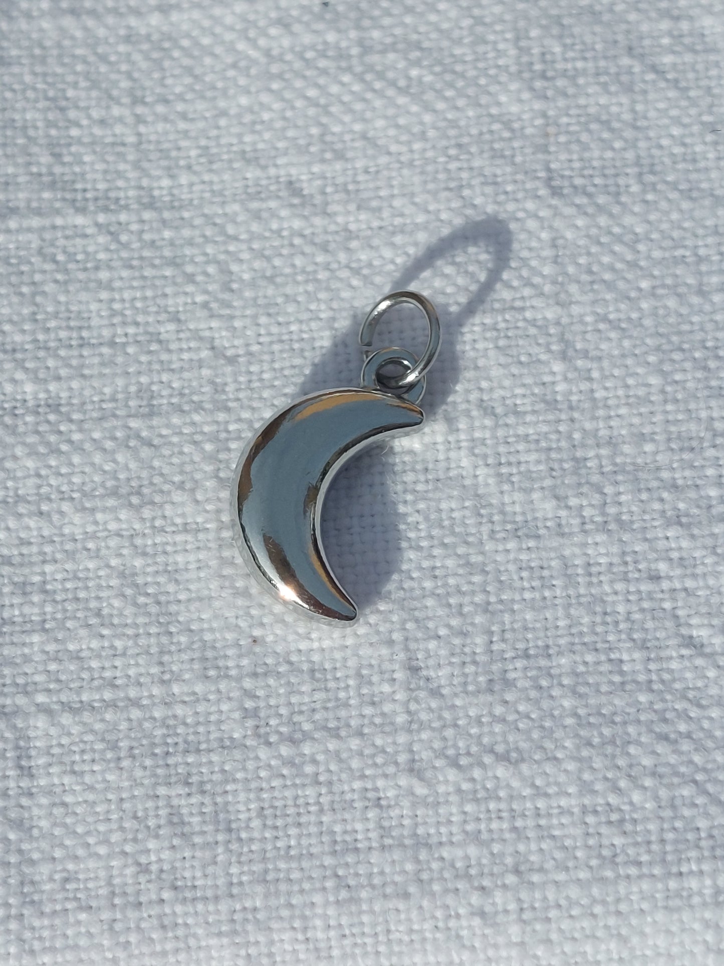 Charms argenté acier inoxydable