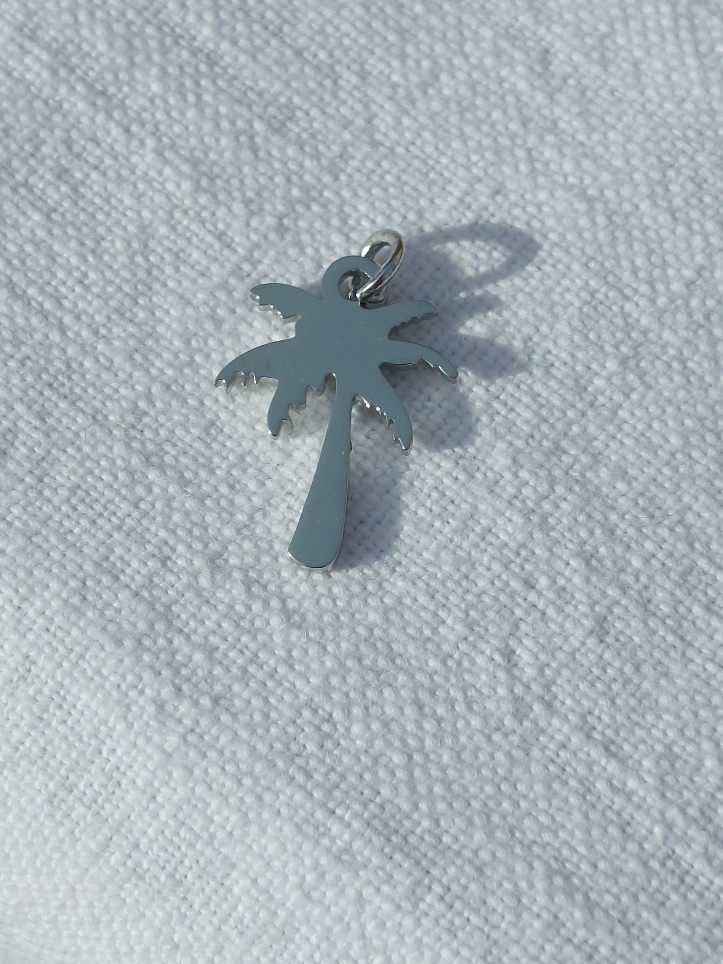 Charms argenté acier inoxydable