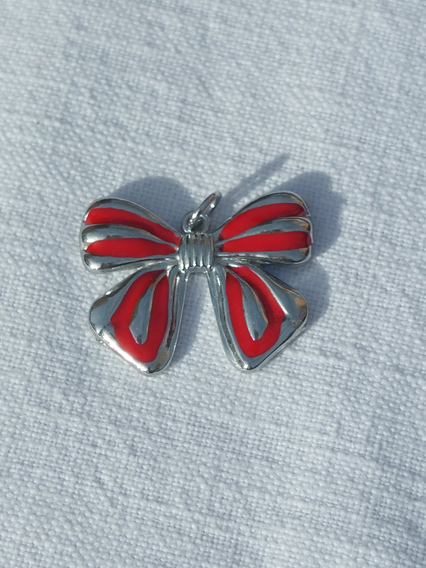 Charms argenté acier inoxydable