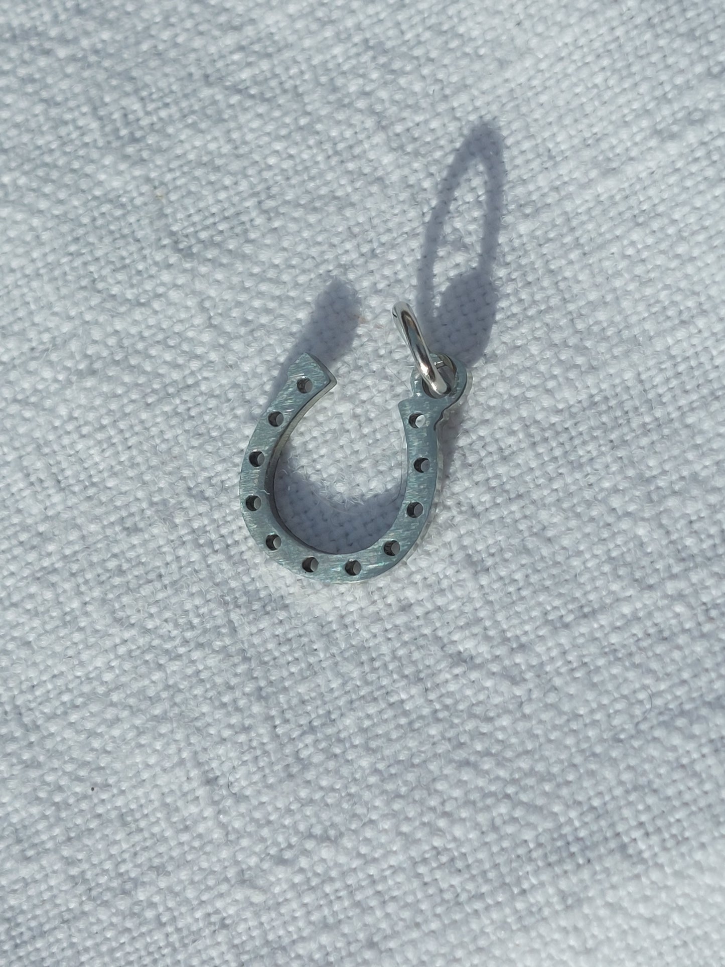 Charms argenté acier inoxydable