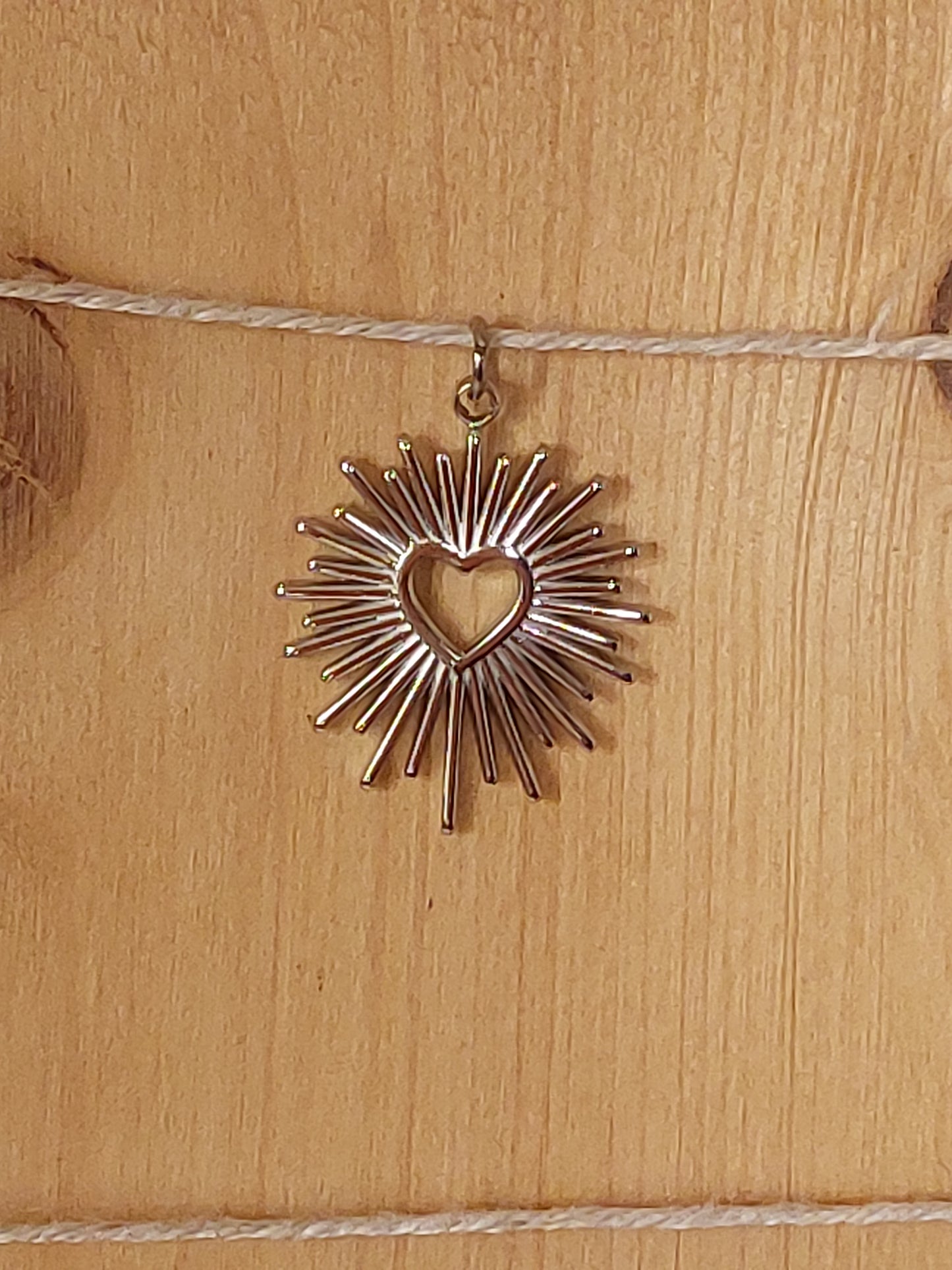 Charms argenté acier inoxydable