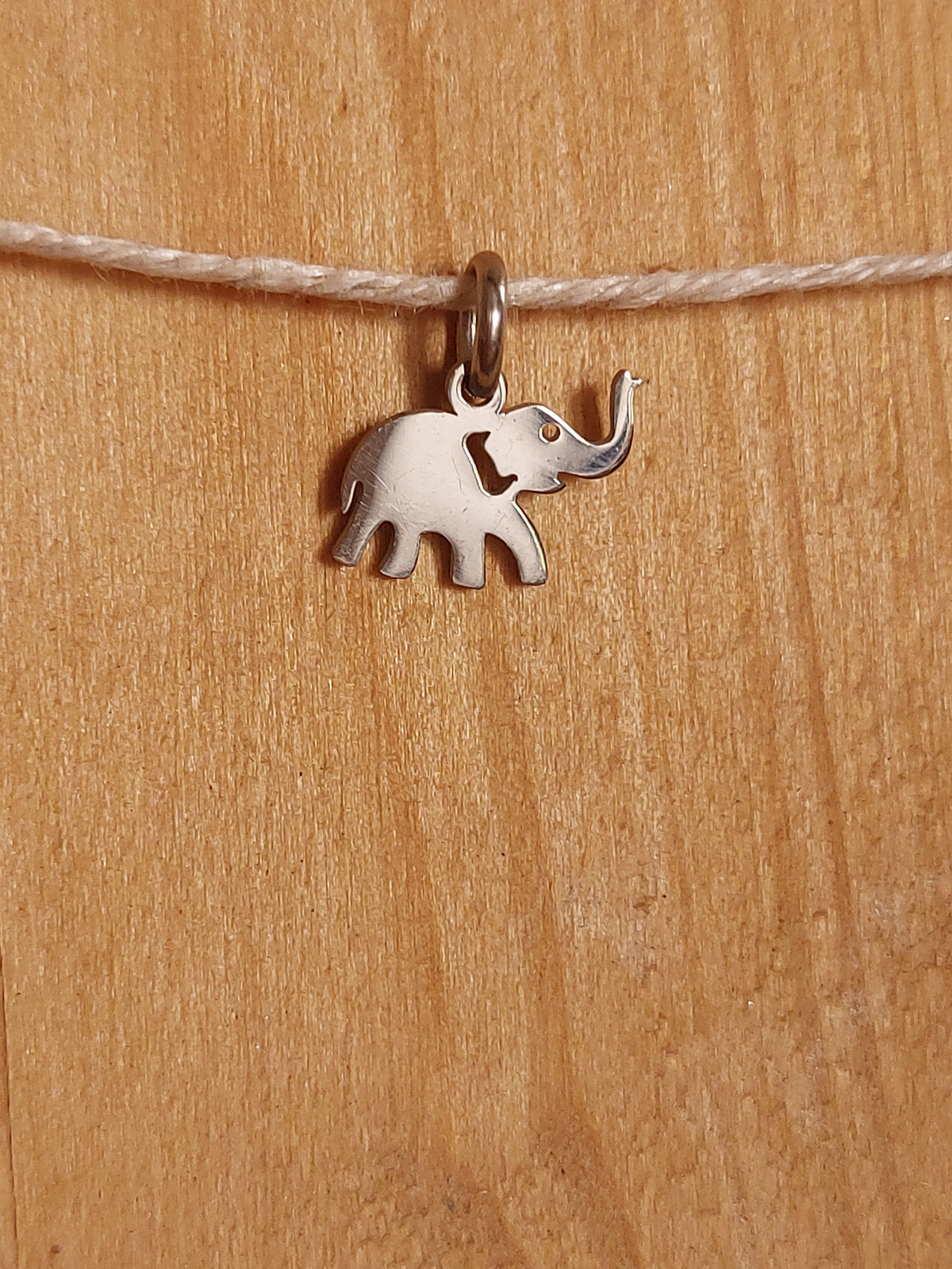 Charms argenté acier inoxydable