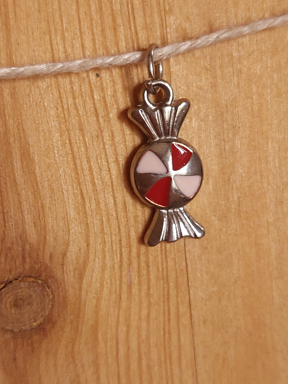 Charms argenté acier inoxydable