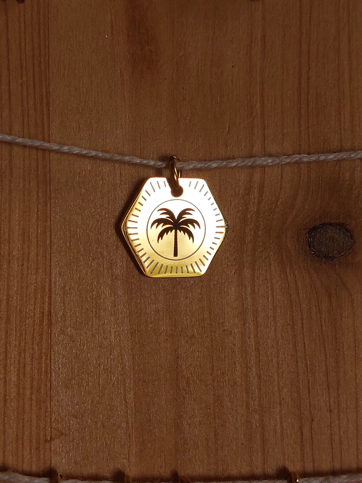 Charms doré acier inoxydable