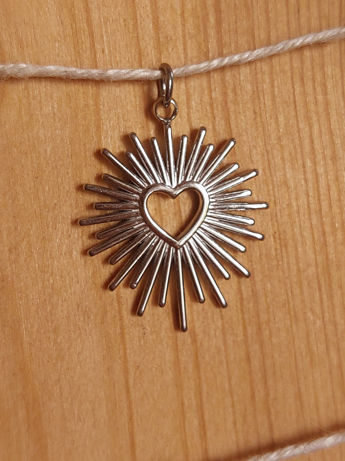 Charms argenté acier inoxydable