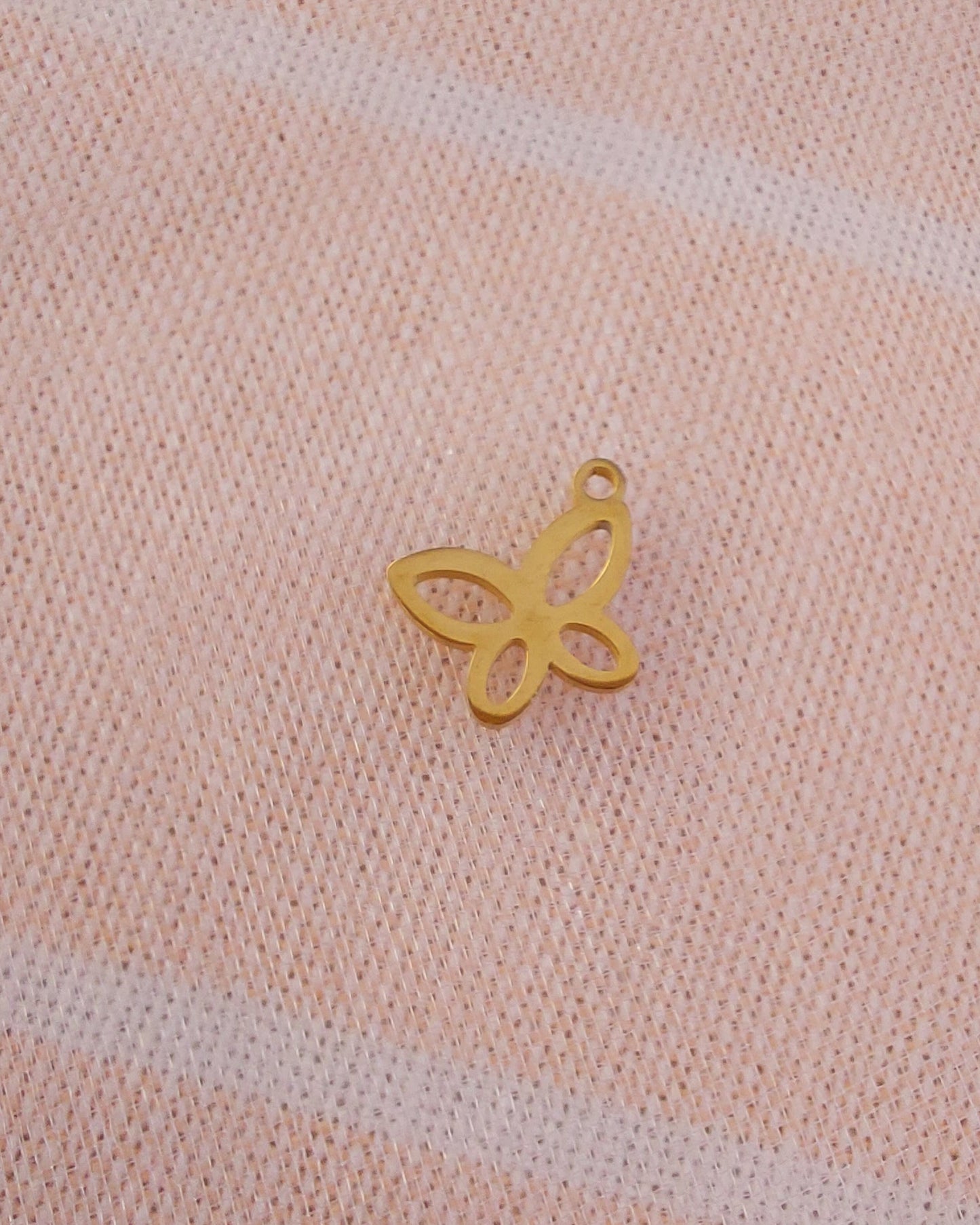 Charms doré acier inoxydable