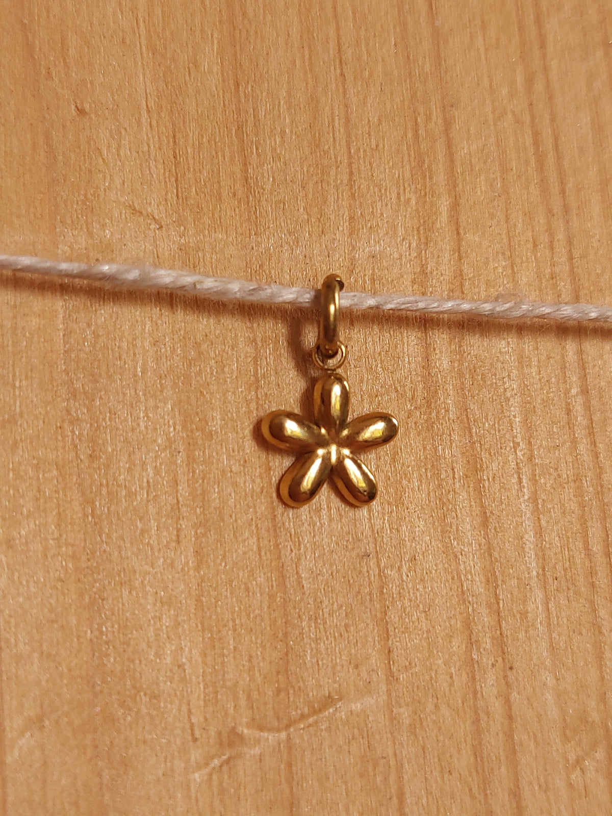 Charms doré acier inoxydable