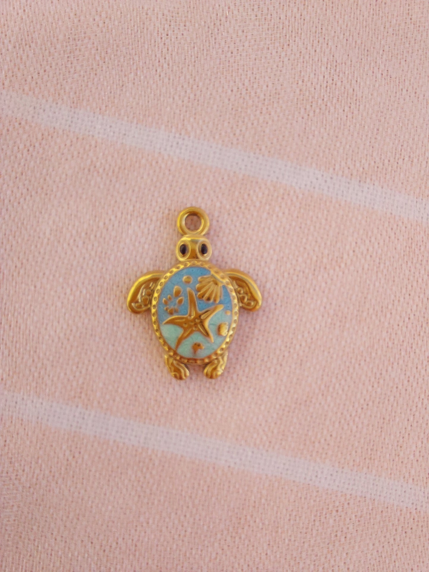 Charms doré acier inoxydable