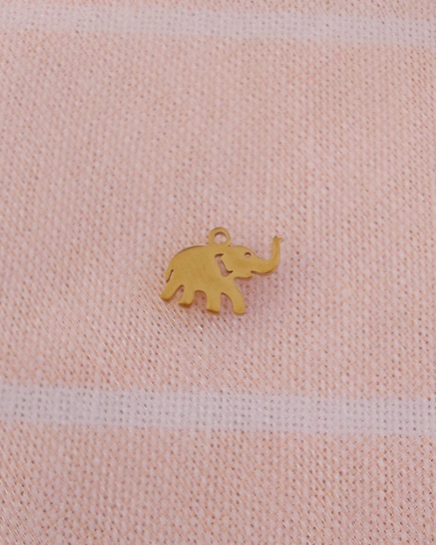 Charms doré acier inoxydable