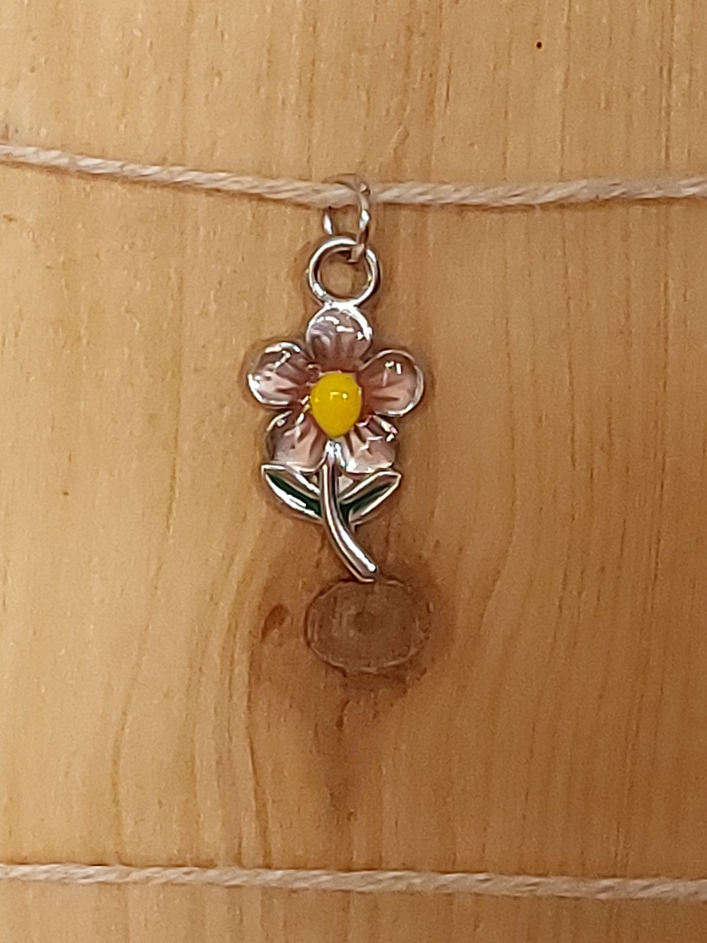 Charms argenté acier inoxydable