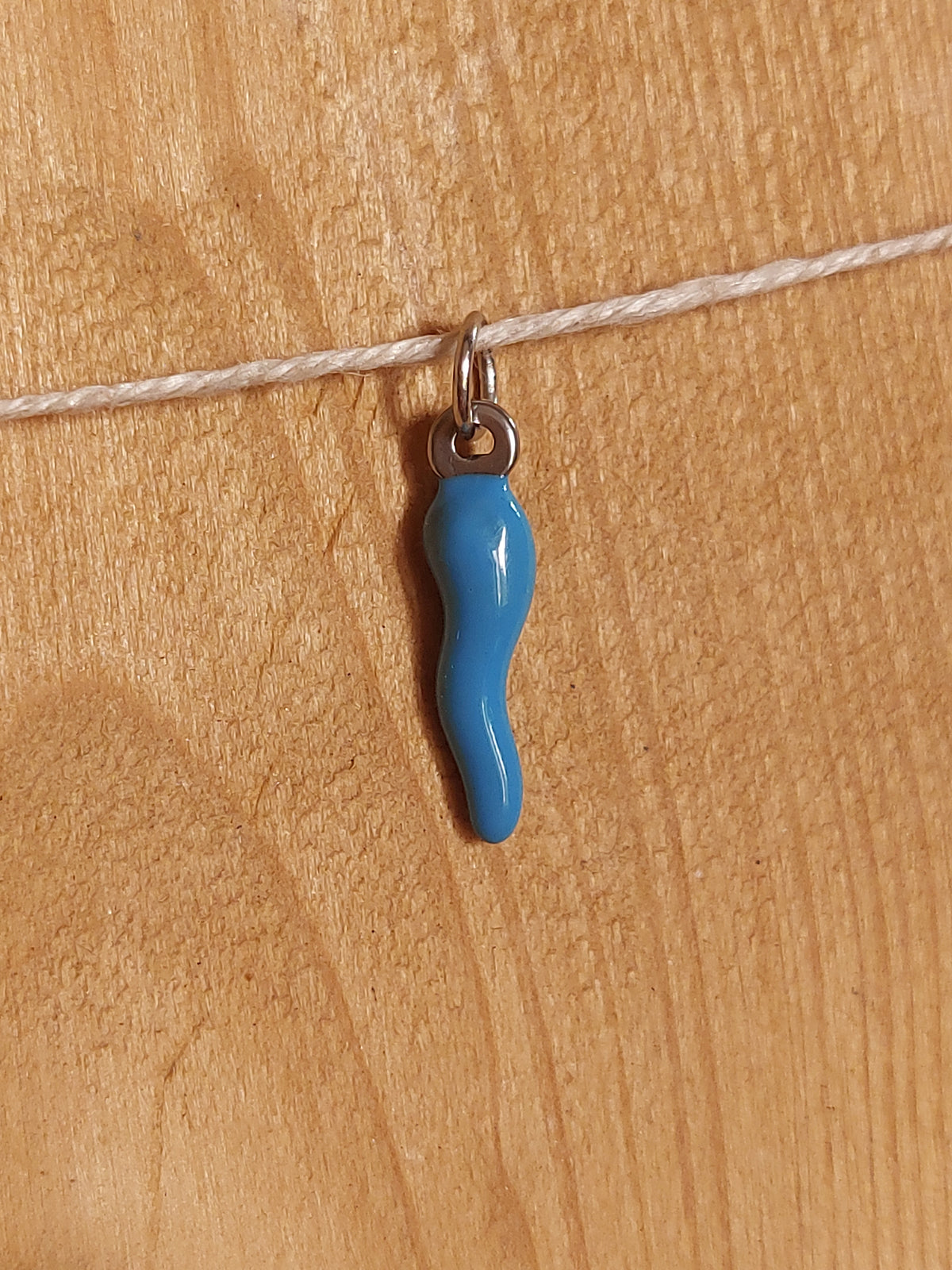 Charms argenté acier inoxydable