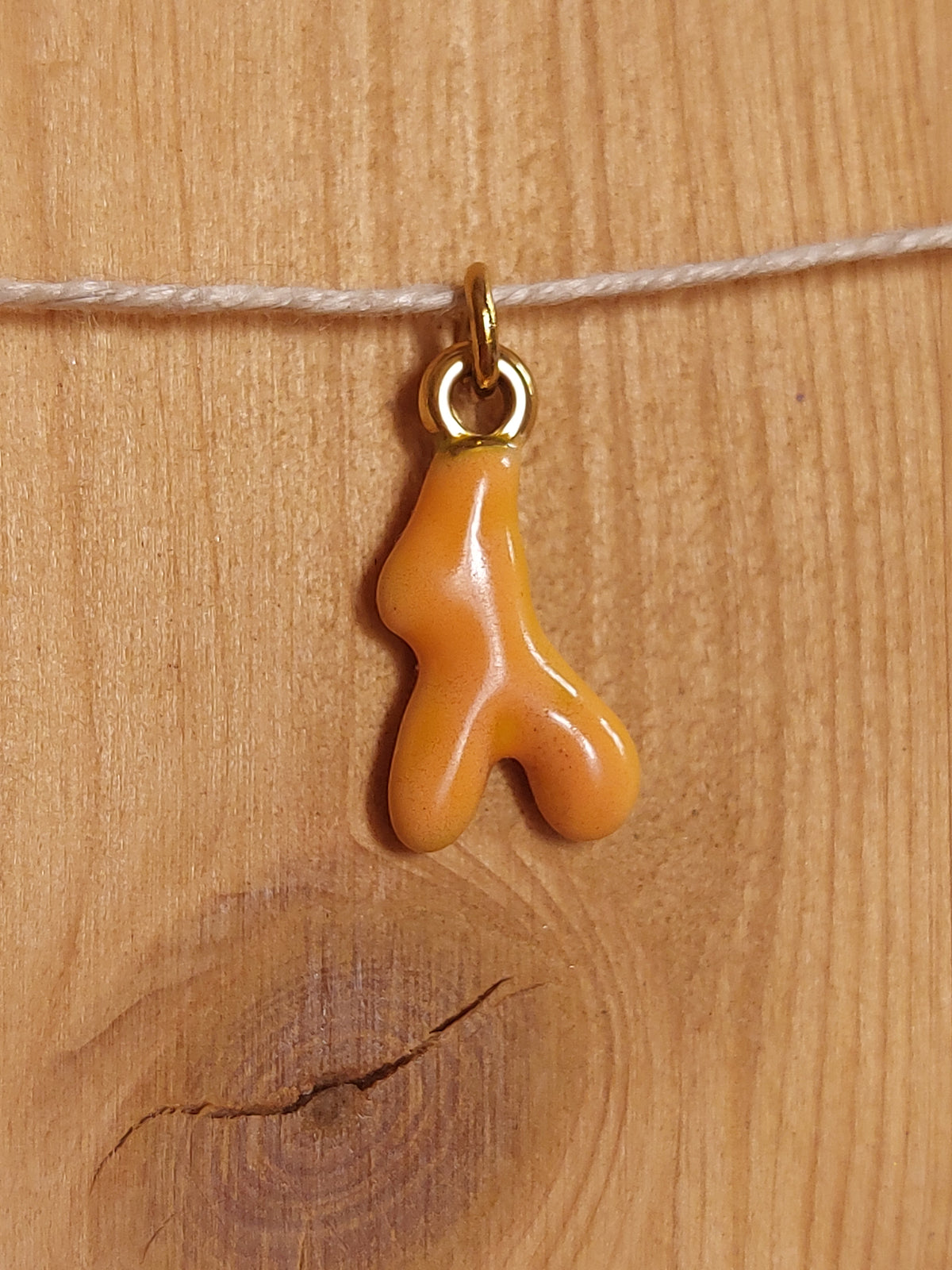 Charms doré acier inoxydable