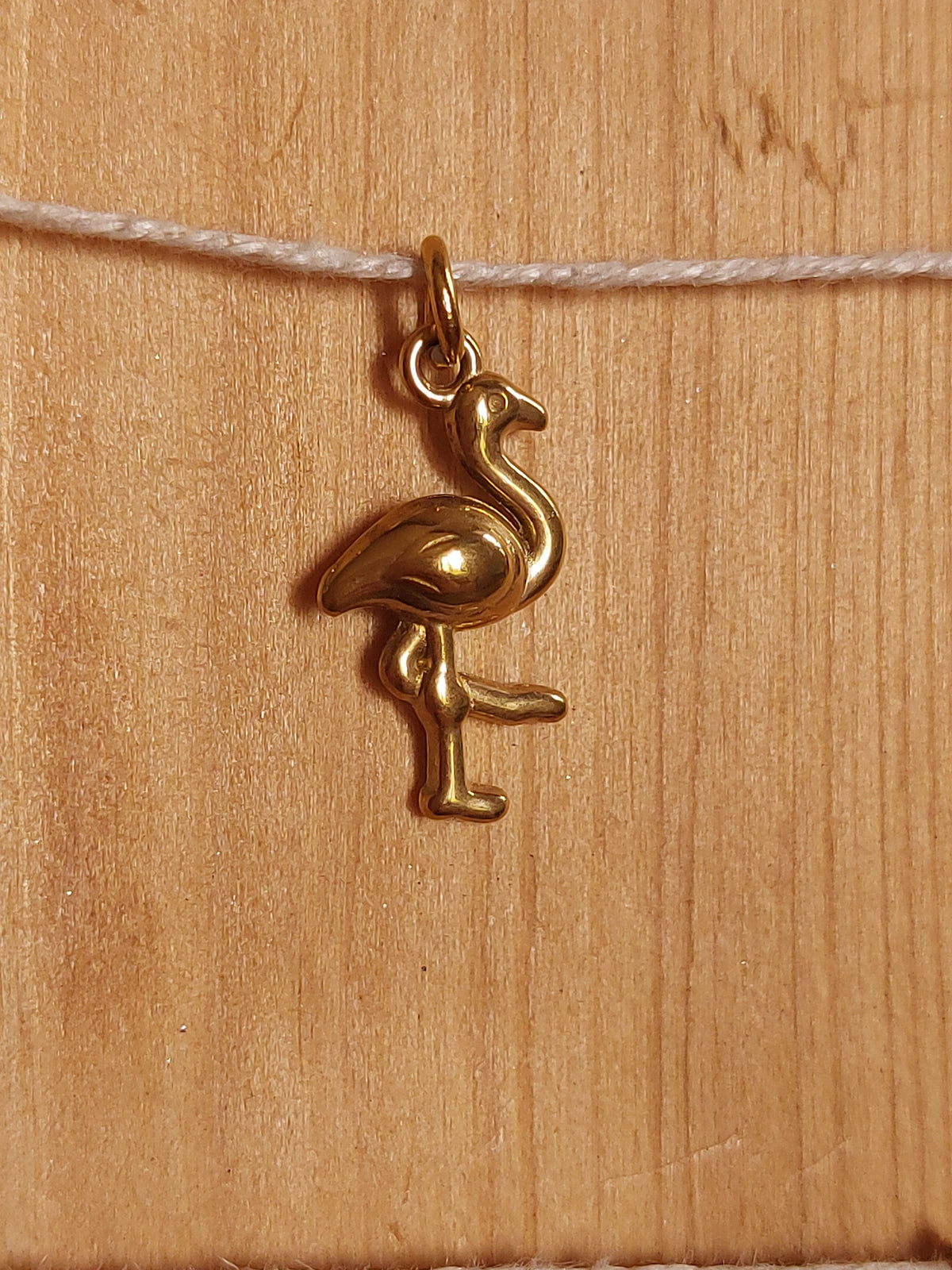 Charms doré acier inoxydable
