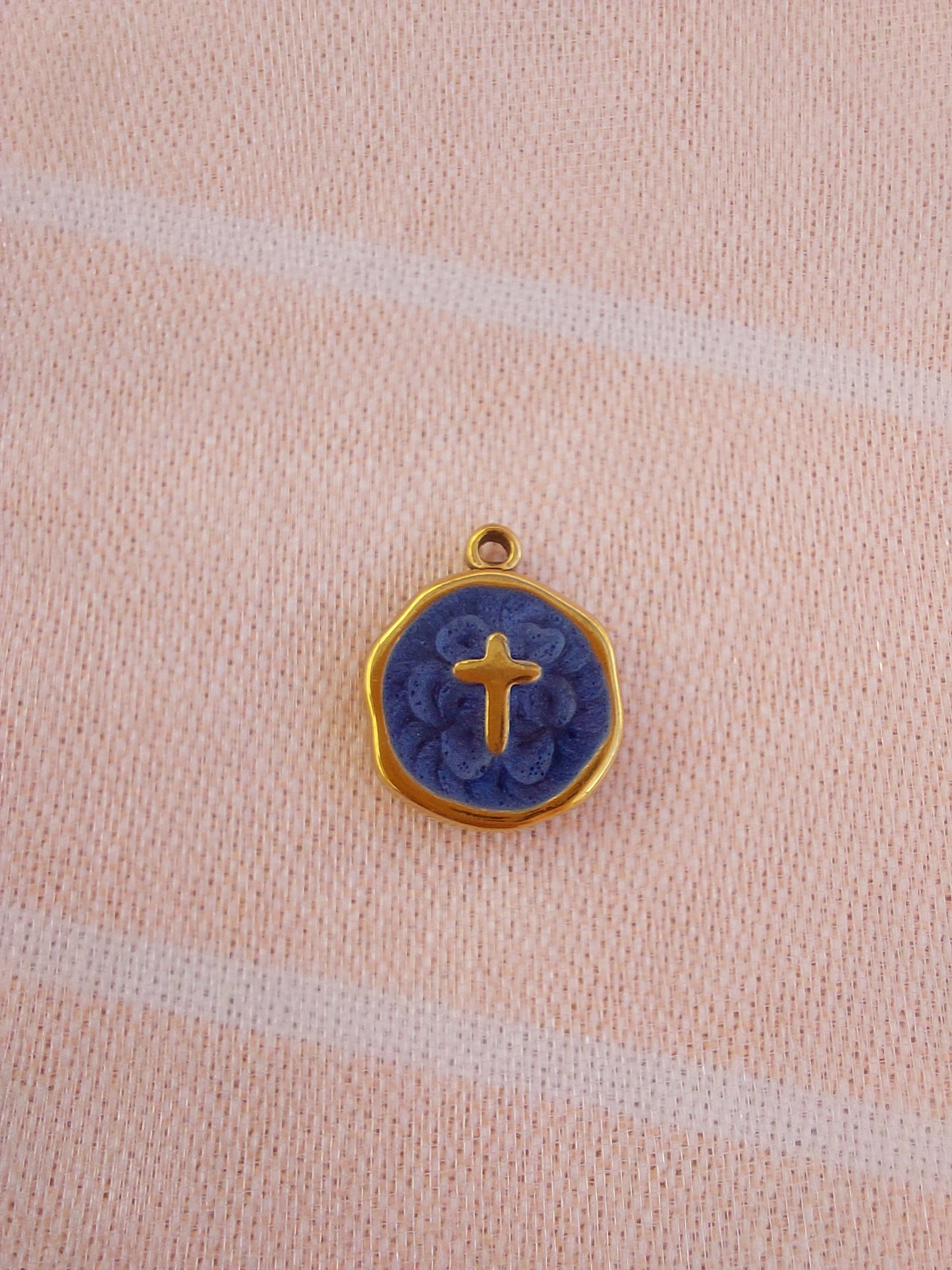 Charms doré acier inoxydable