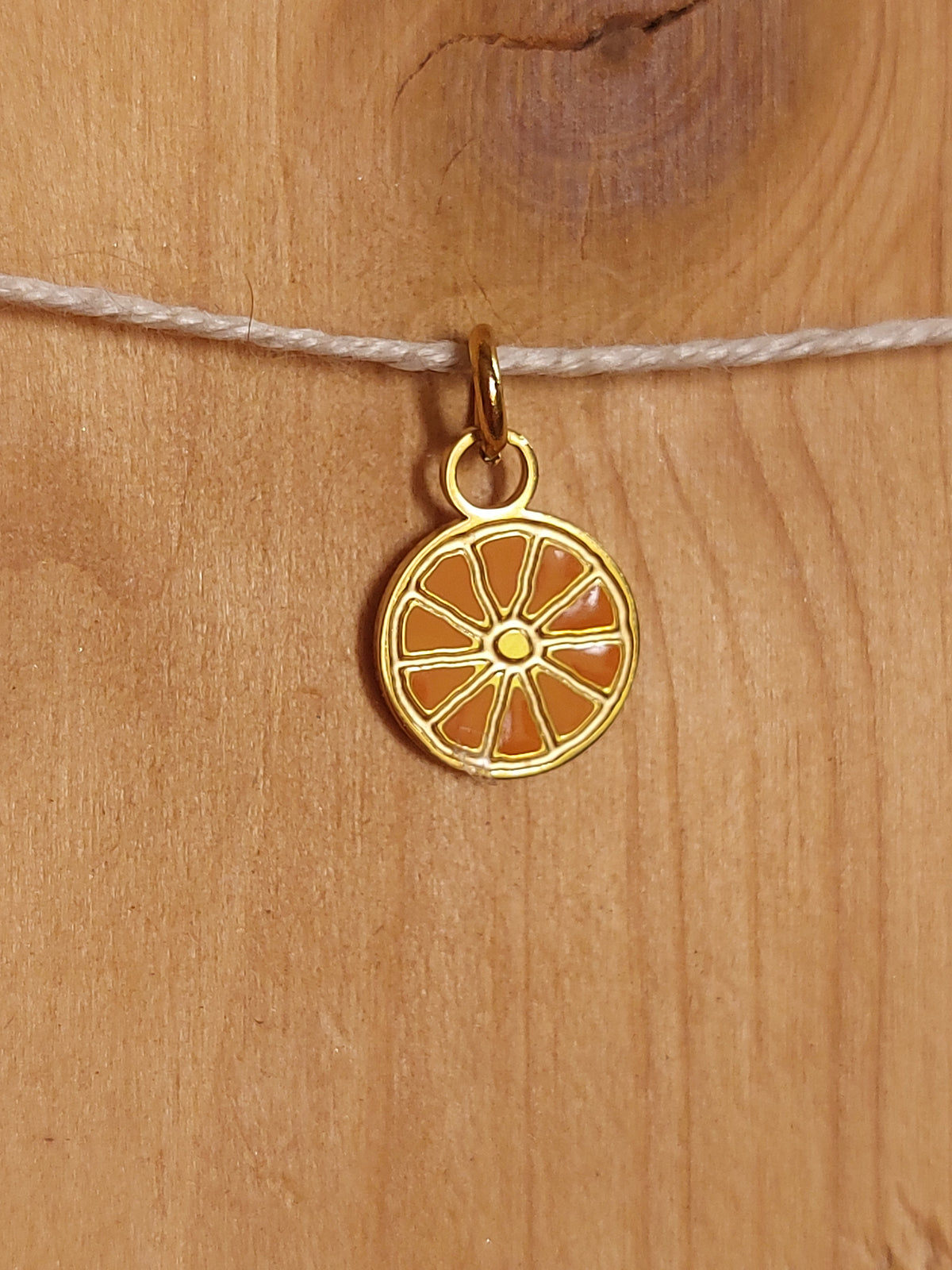 Charms doré acier inoxydable