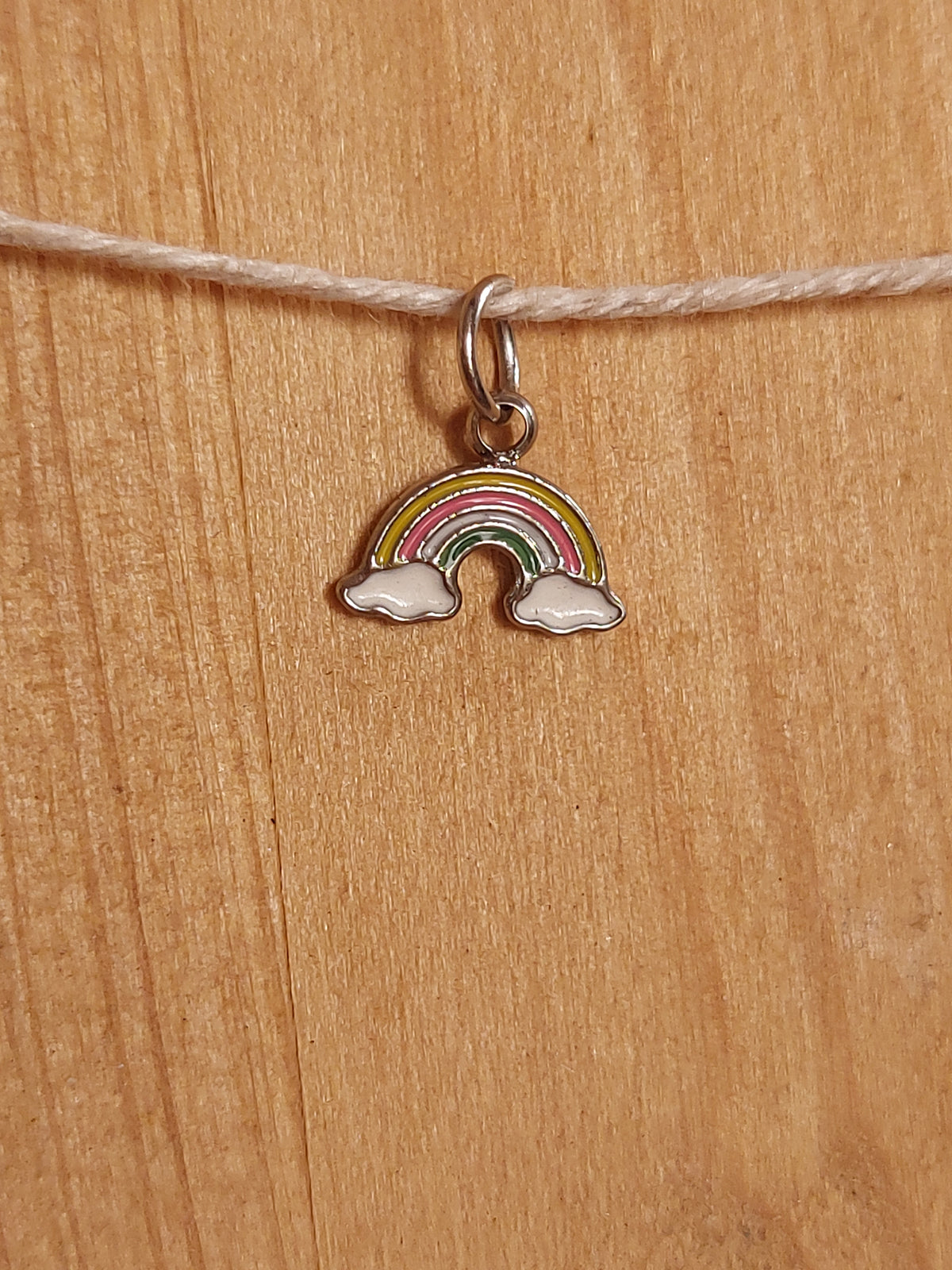Charms argenté acier inoxydable