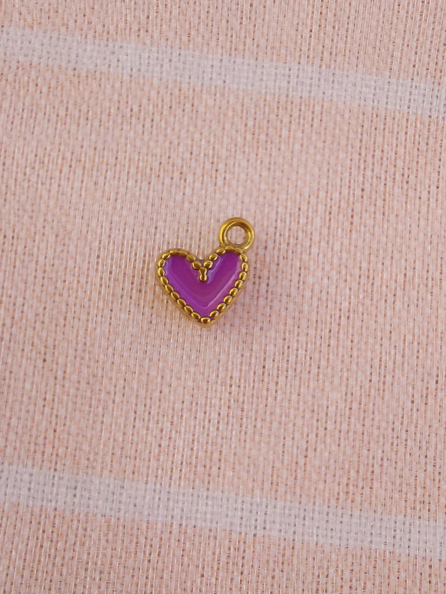 Charms doré acier inoxydable