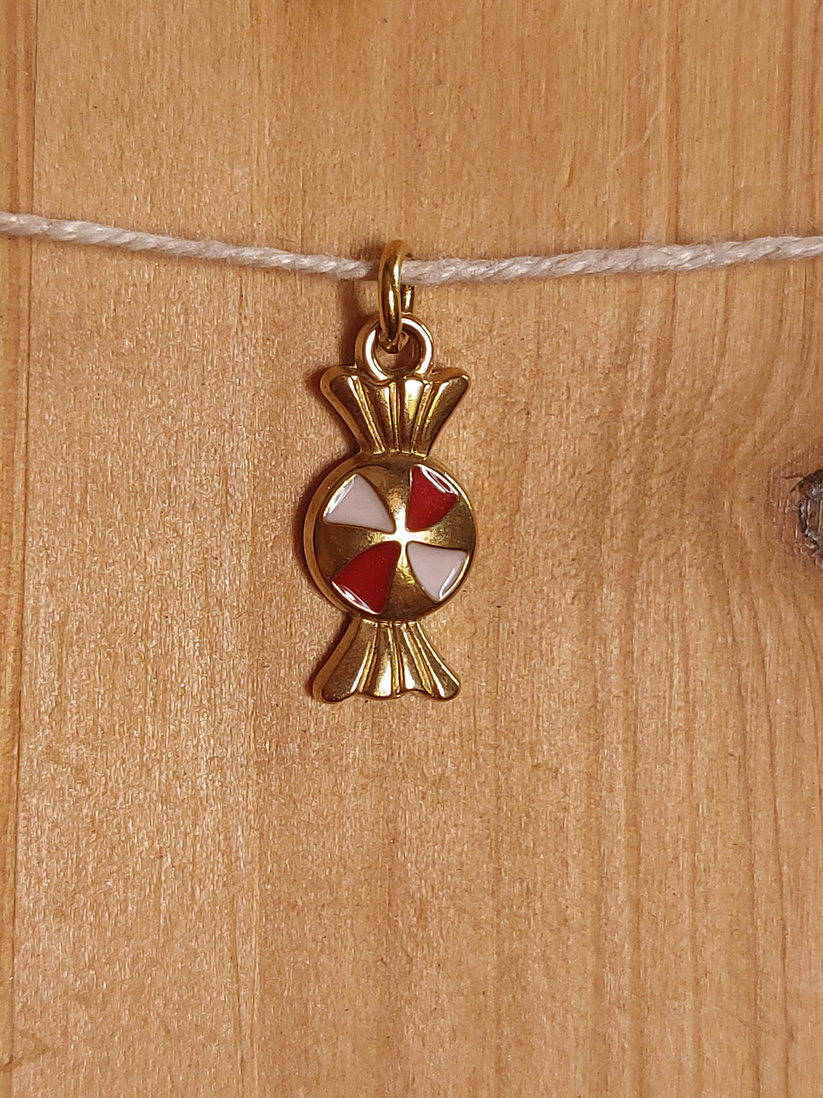 Charms doré acier inoxydable