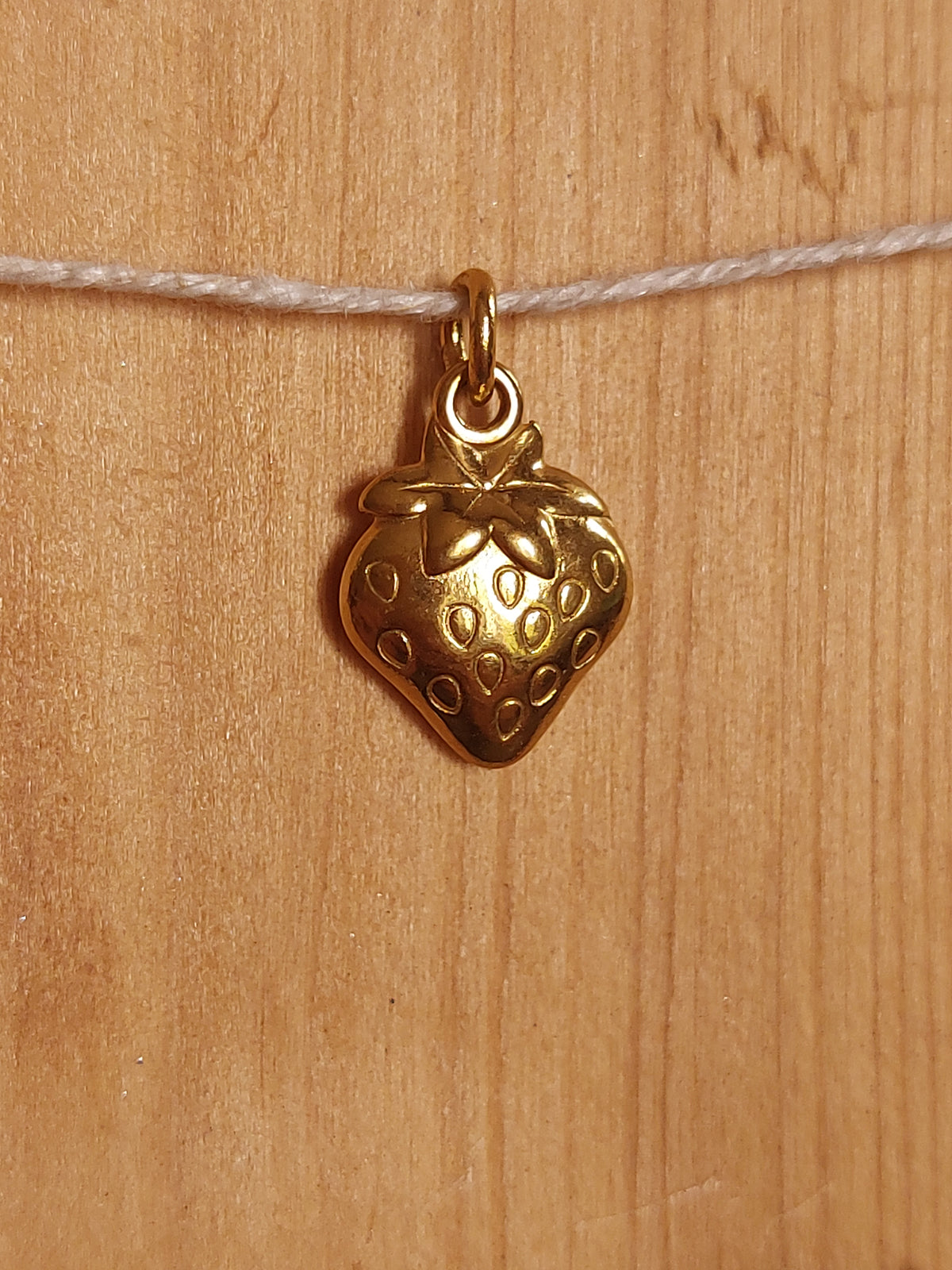 Charms doré acier inoxydable