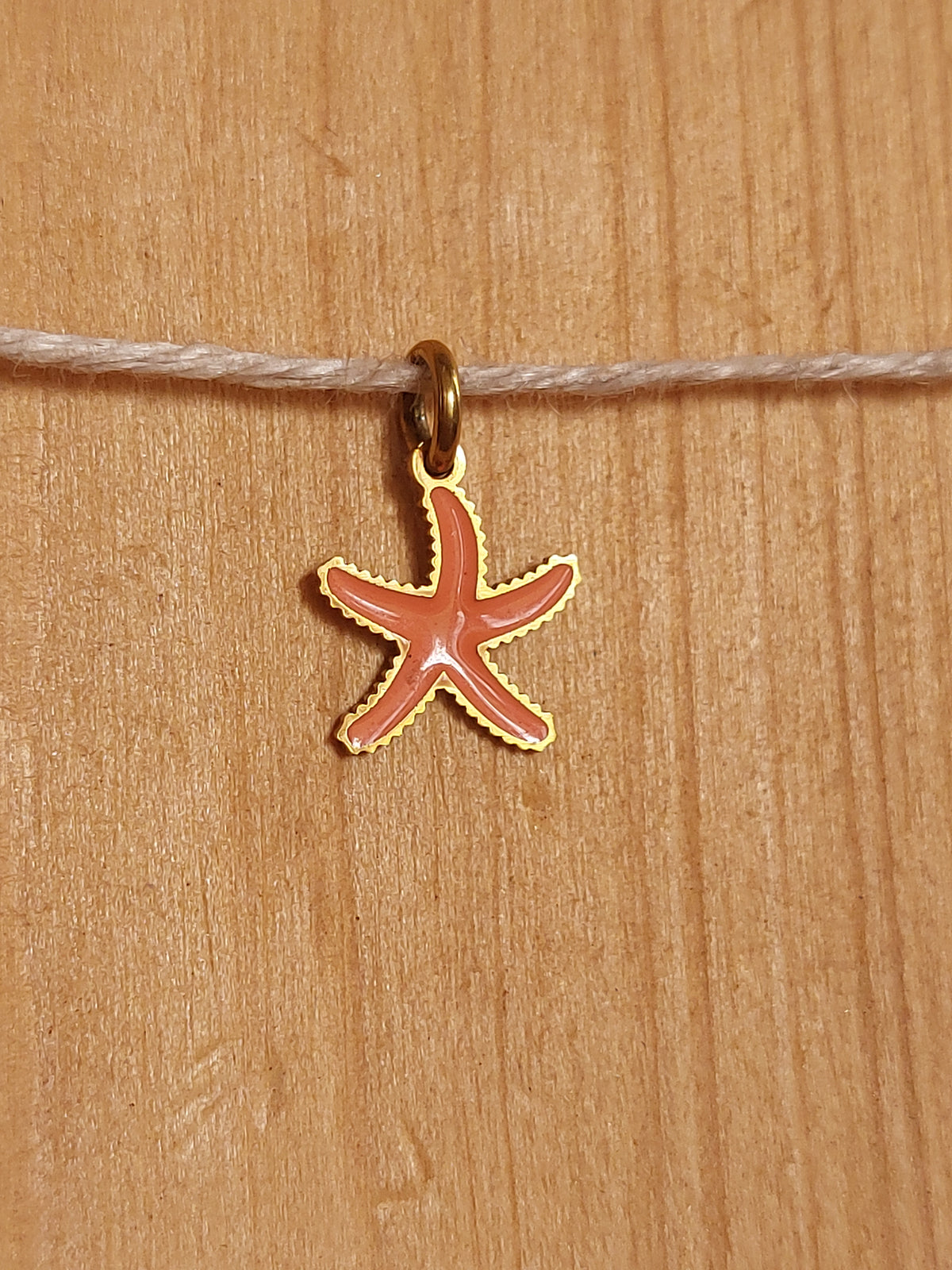 Charms doré acier inoxydable