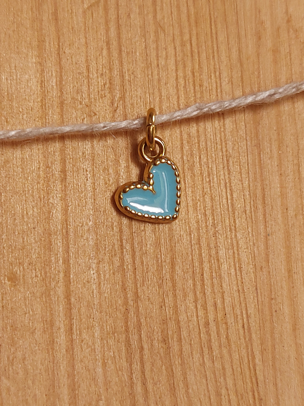 Charms doré acier inoxydable