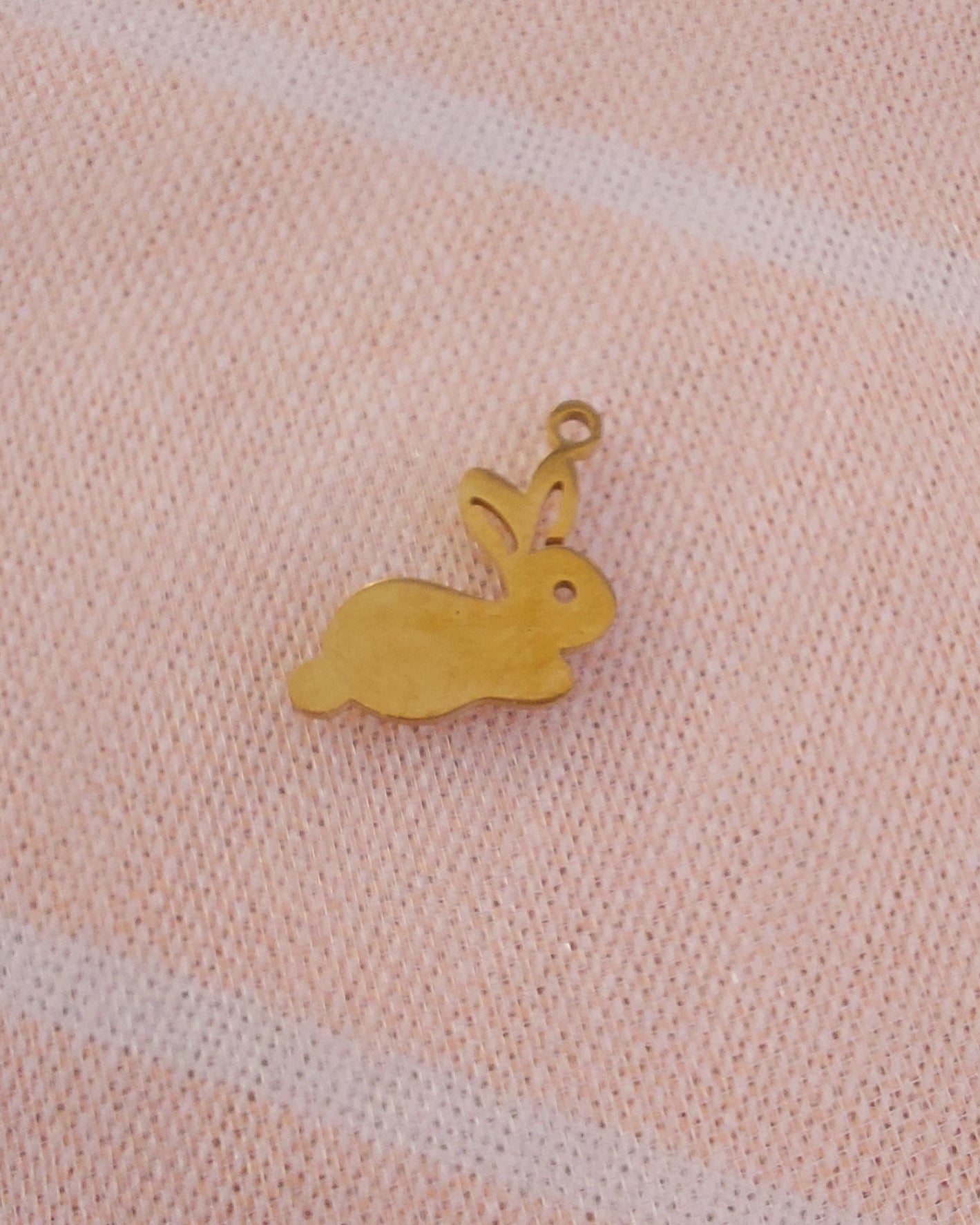 Charms doré acier inoxydable