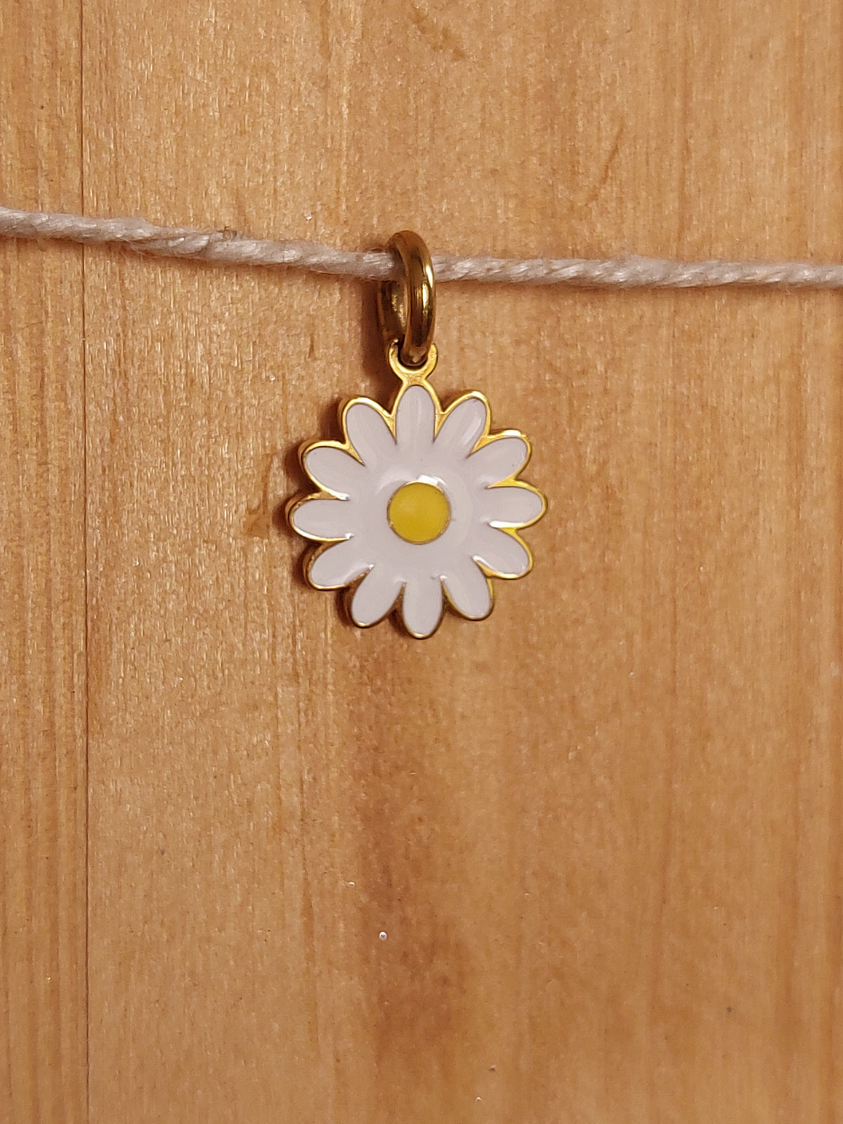 Charms doré acier inoxydable