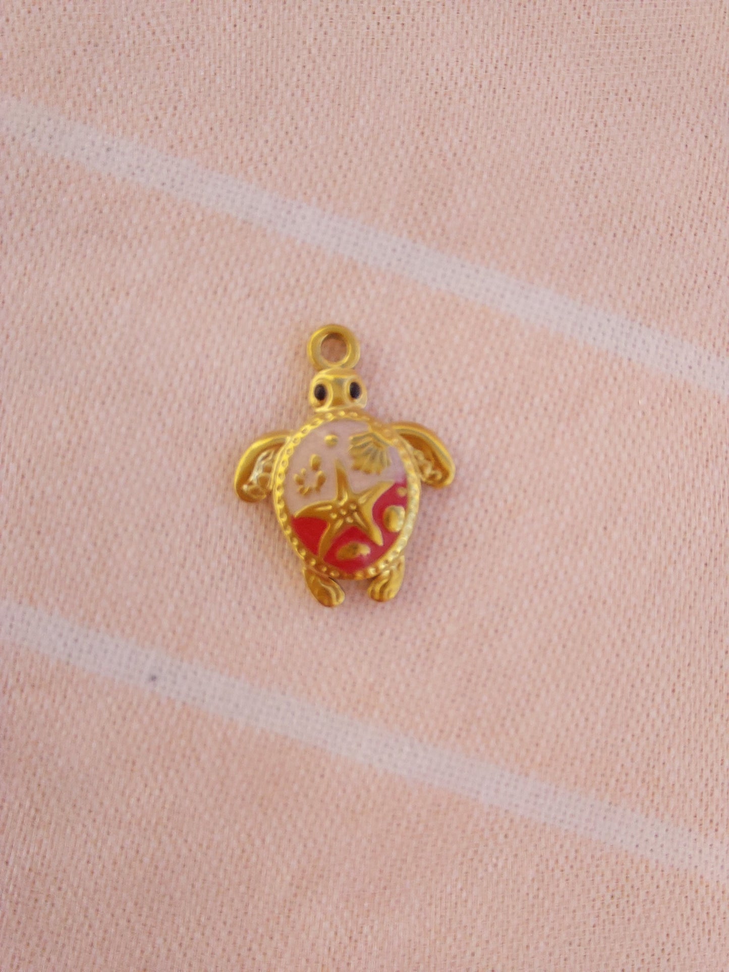 Charms doré acier inoxydable
