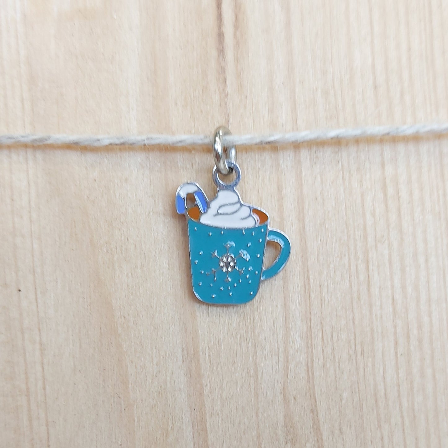 Charms argenté acier inoxydable