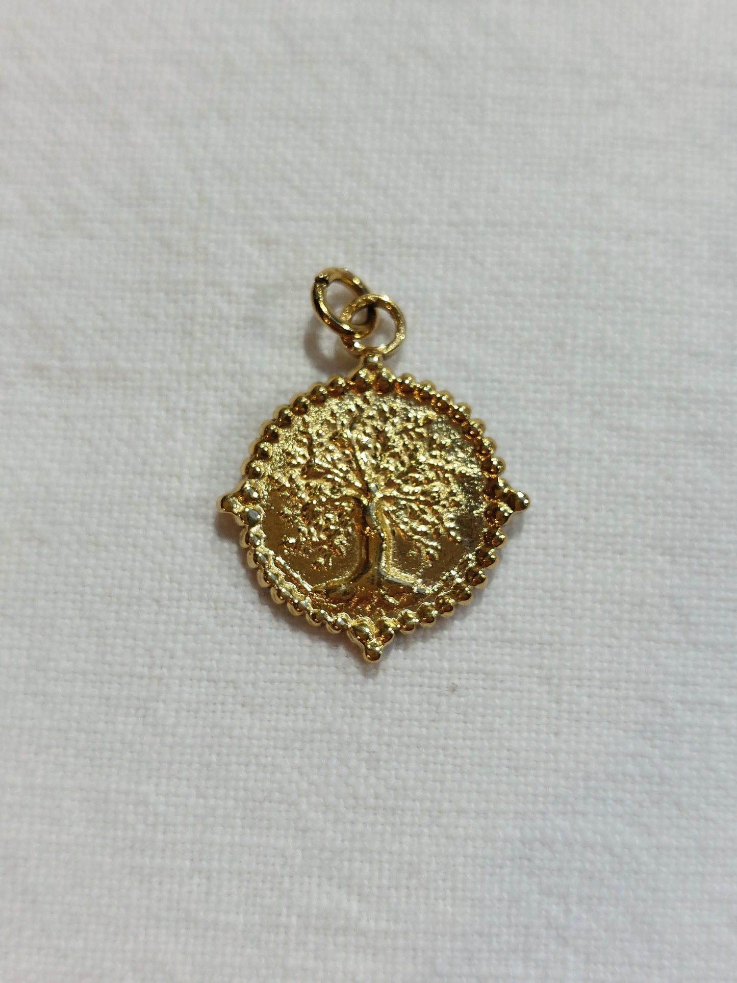 Charms doré acier inoxydable