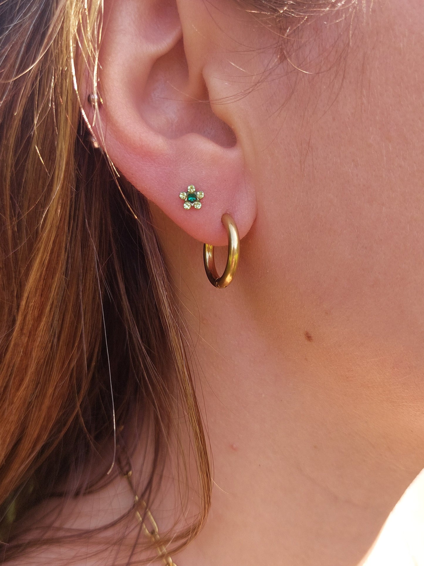 Creoles rondes 17mm