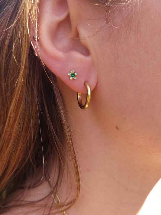Creoles rondes 17mm