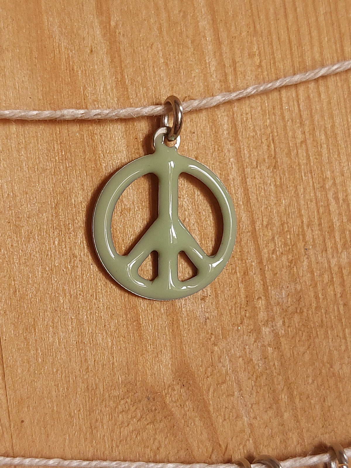 Charms argenté acier inoxydable